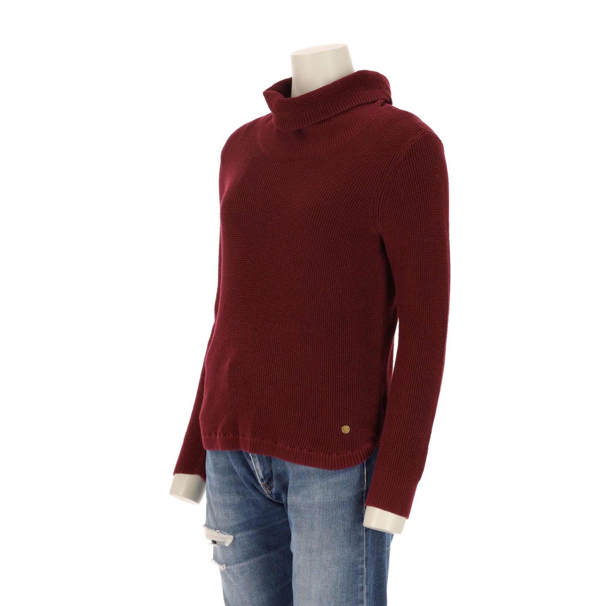 Reconditionné - Pull Femme Bordeaux - Très Bon État 3/7