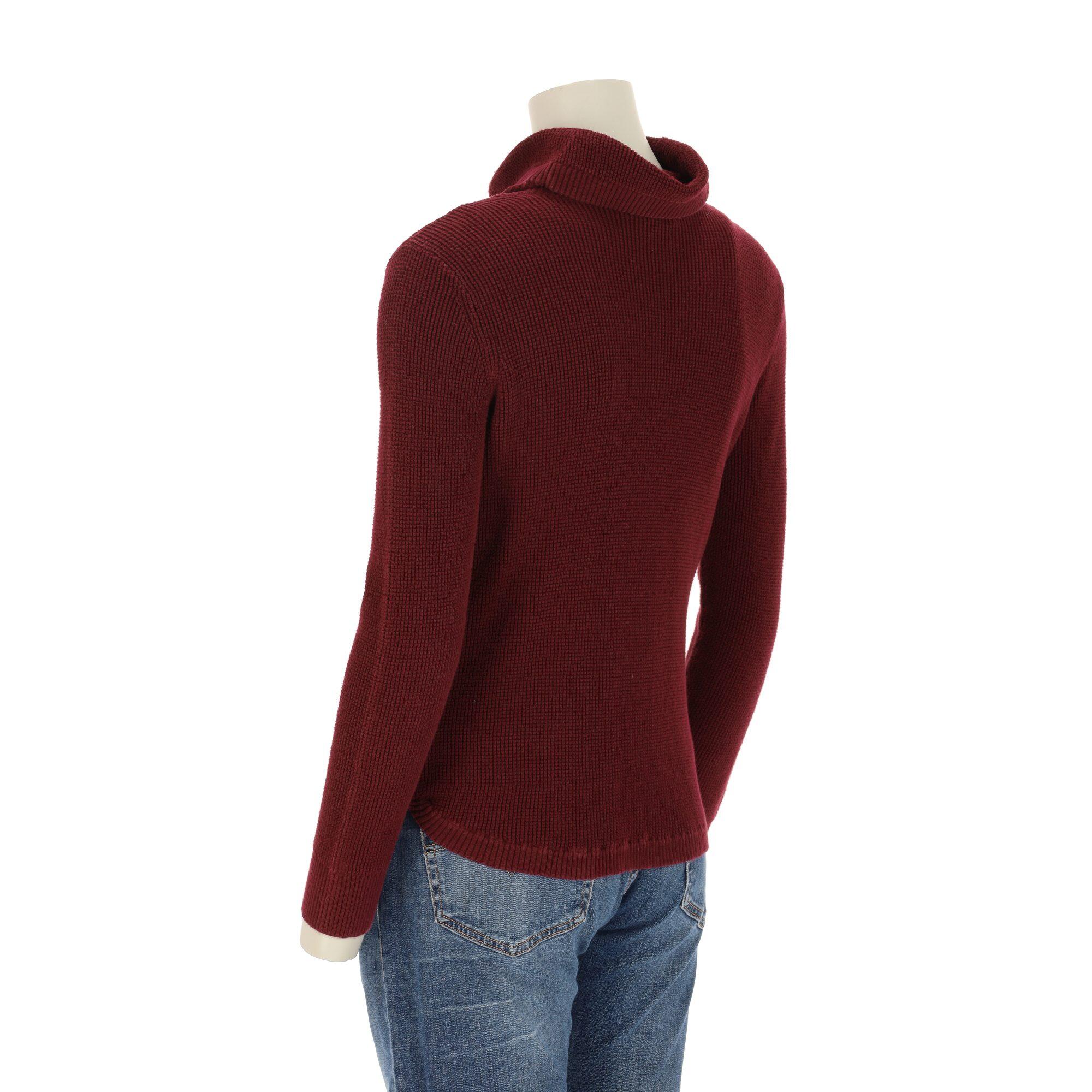 Reconditionné - Pull Femme Bordeaux - Très Bon État 5/7