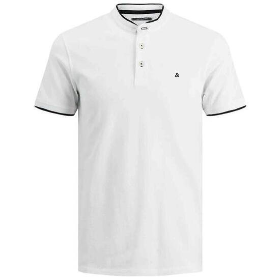 Polo à manches courtes Jack&jones modèle 12199711-WHITE pour homme