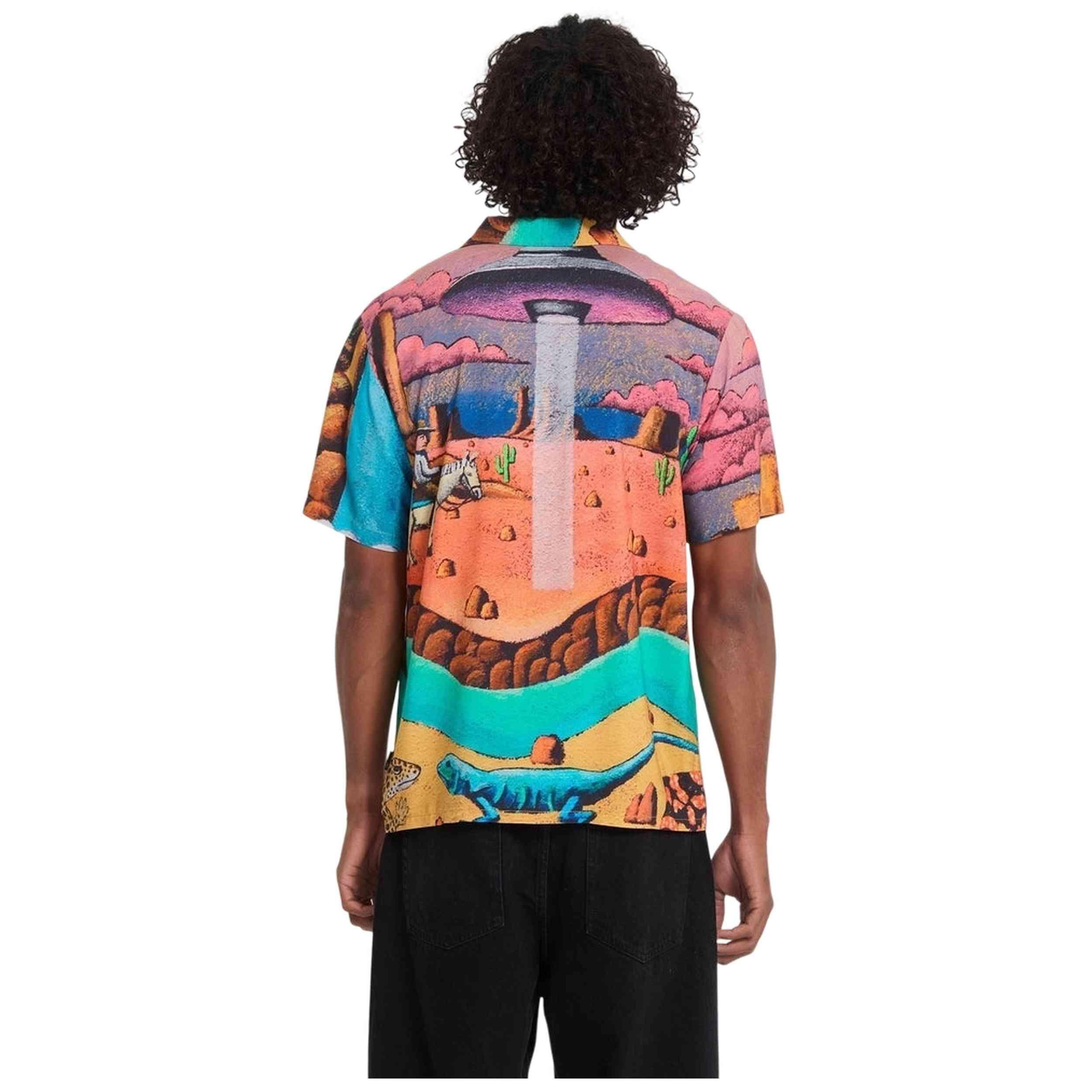 Camiseta de manga corta Volcom modelo A0412615-MLT para hombre 2/5
