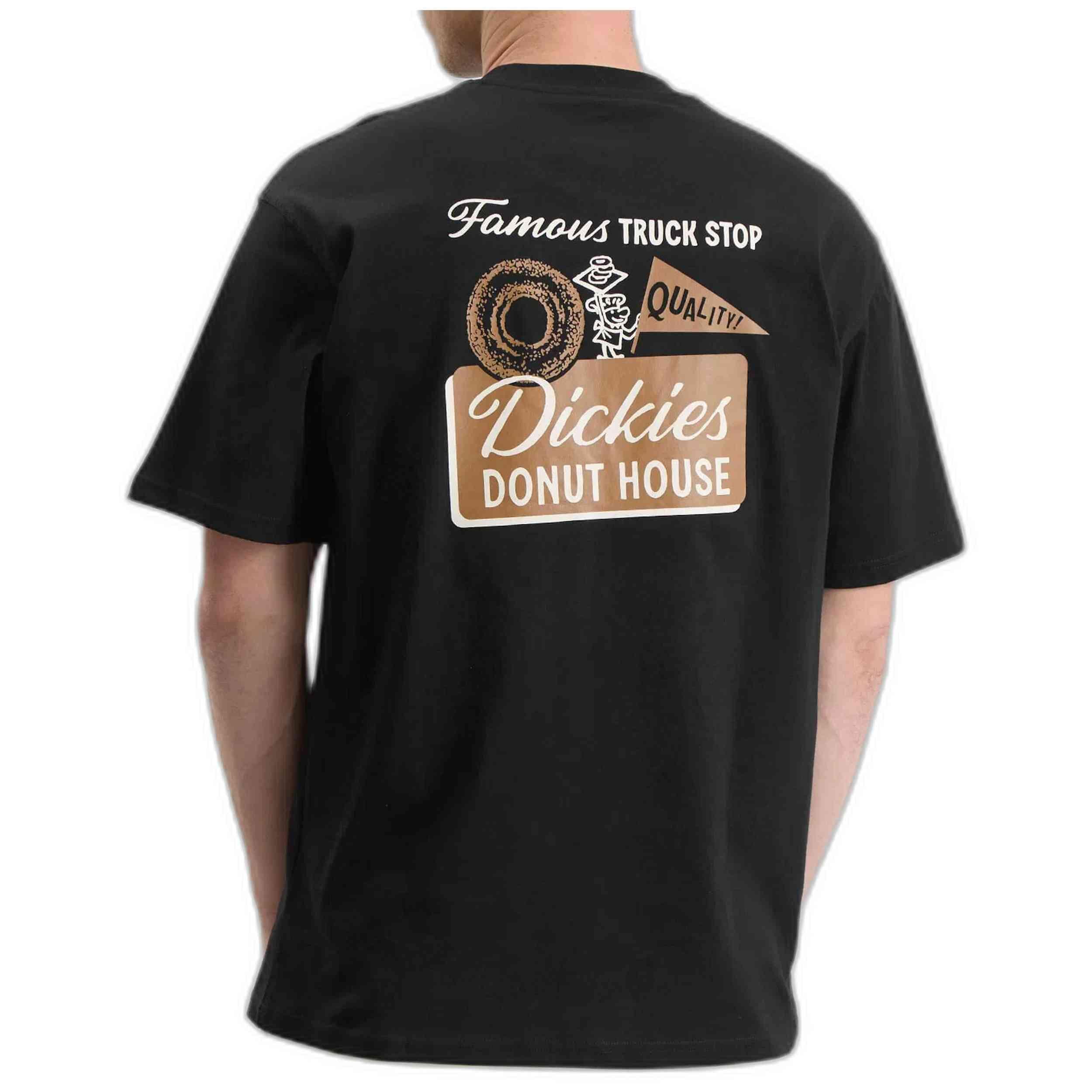 T-shirt met korte mouwen Dickies model DK0A87QNBLK1 voor mannen 3/4