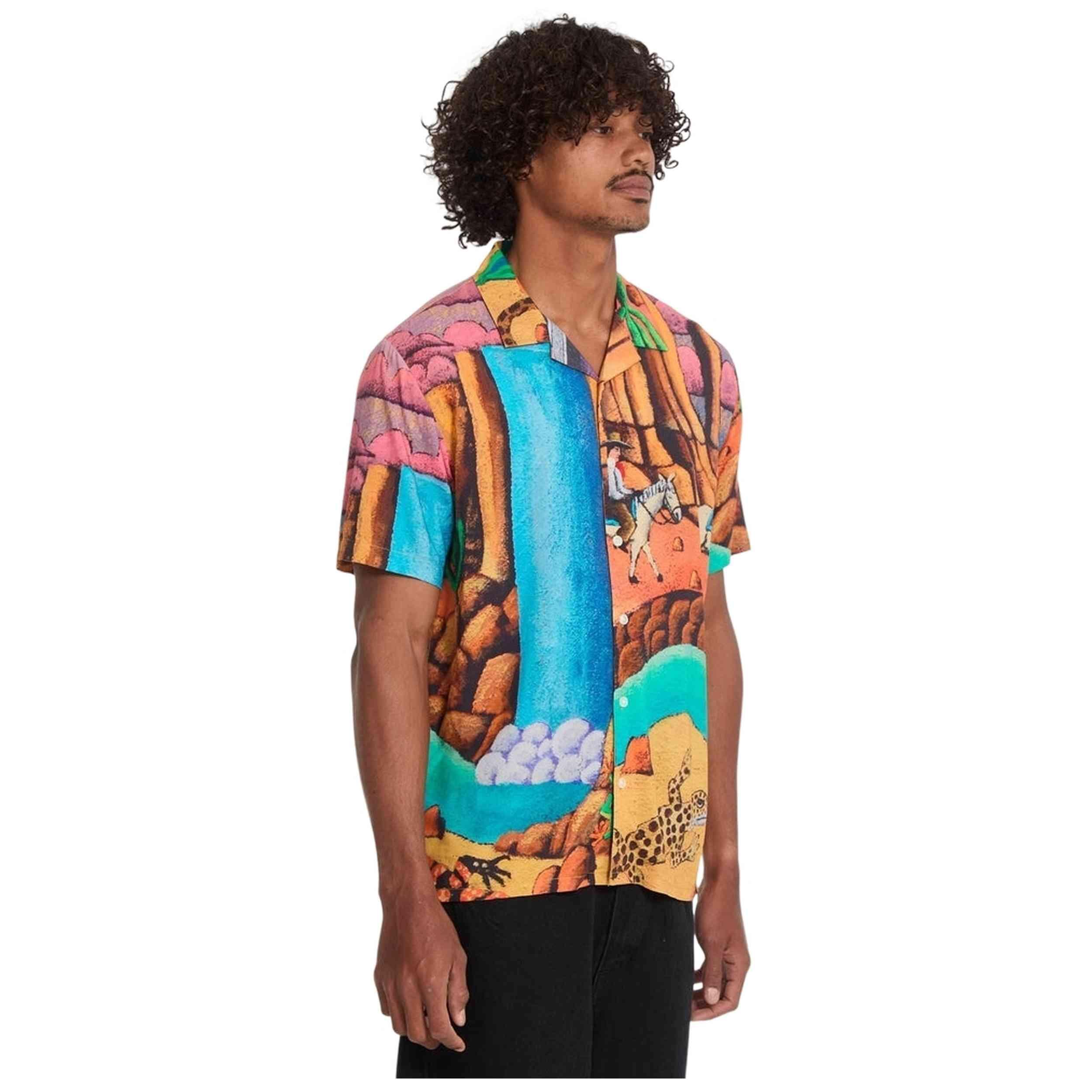 Camiseta de manga corta Volcom modelo A0412615-MLT para hombre 5/5