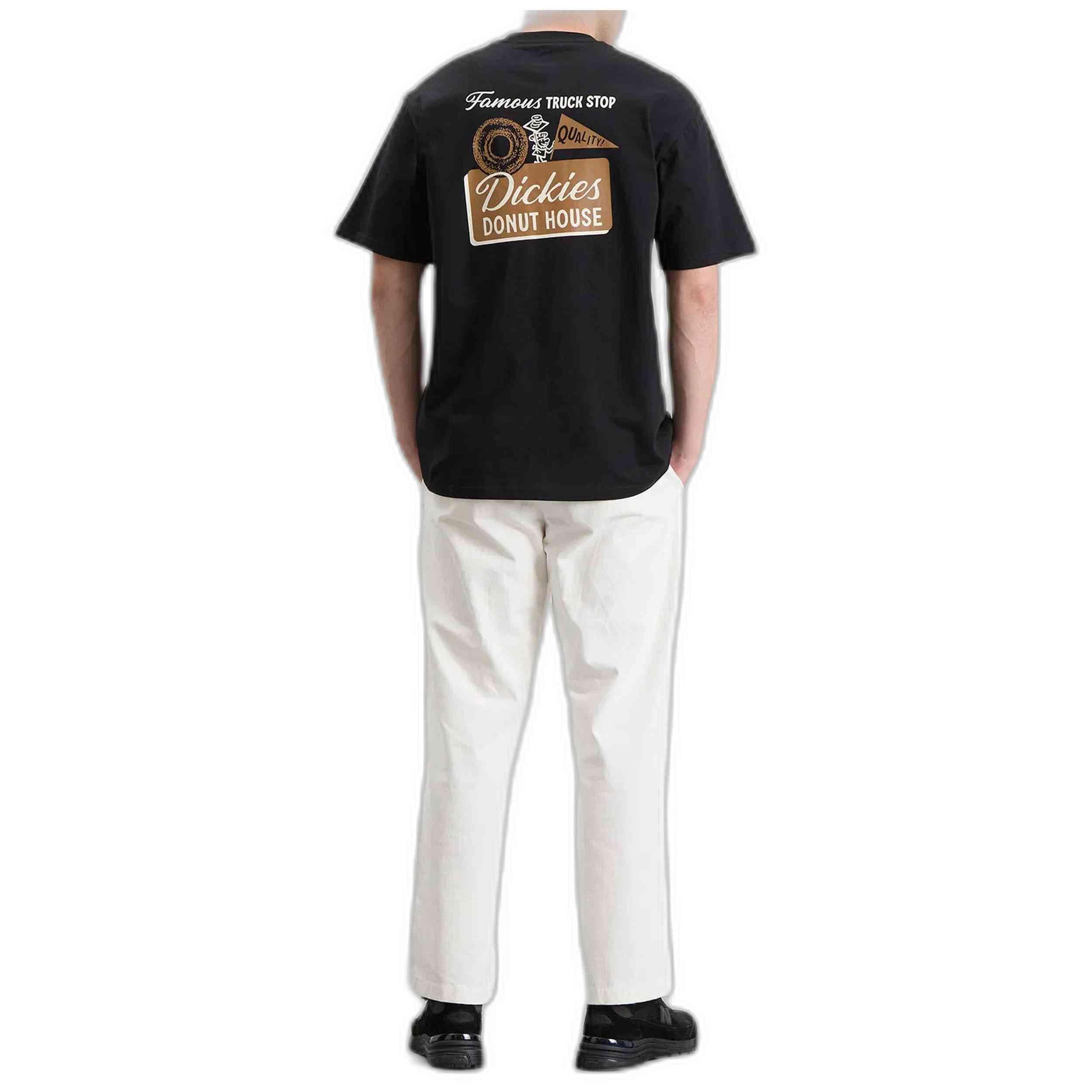 T-shirt met korte mouwen Dickies model DK0A87QNBLK1 voor mannen 4/4
