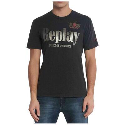 T-shirt met korte mouwen replay model m682000022658lm099 voor mannen