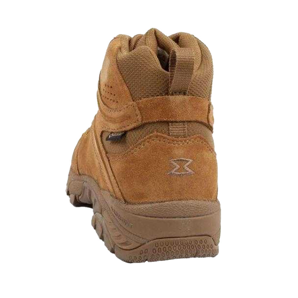 Zapatos de Senderismo de Cuero T4 para Mujer Marrón 2/5
