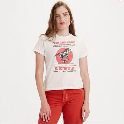 T-shirt met korte mouwen levi's model a2226-0080 voor vrouwen