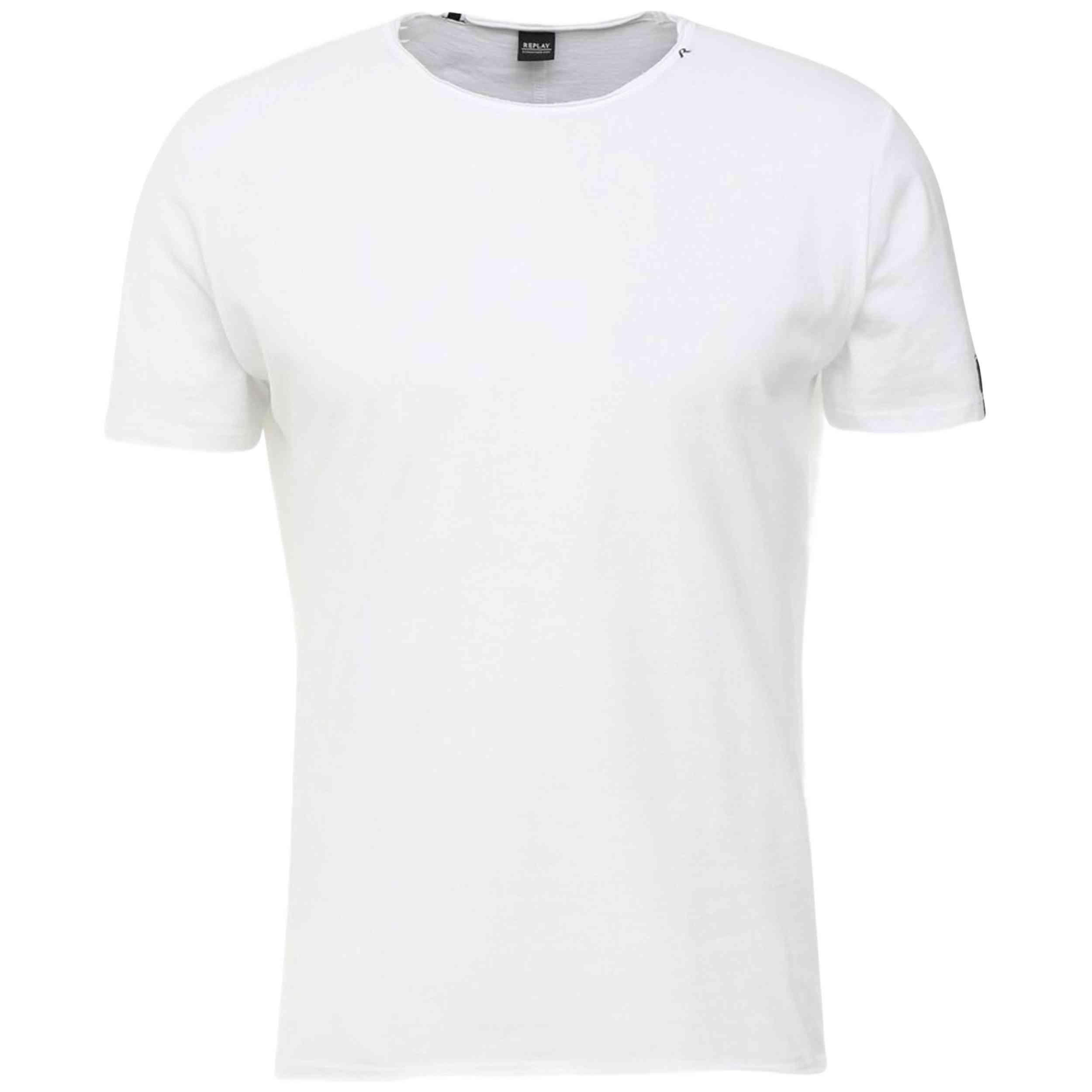 Maglia a maniche corte Replay modello M35900002660001 per uomini 4/5