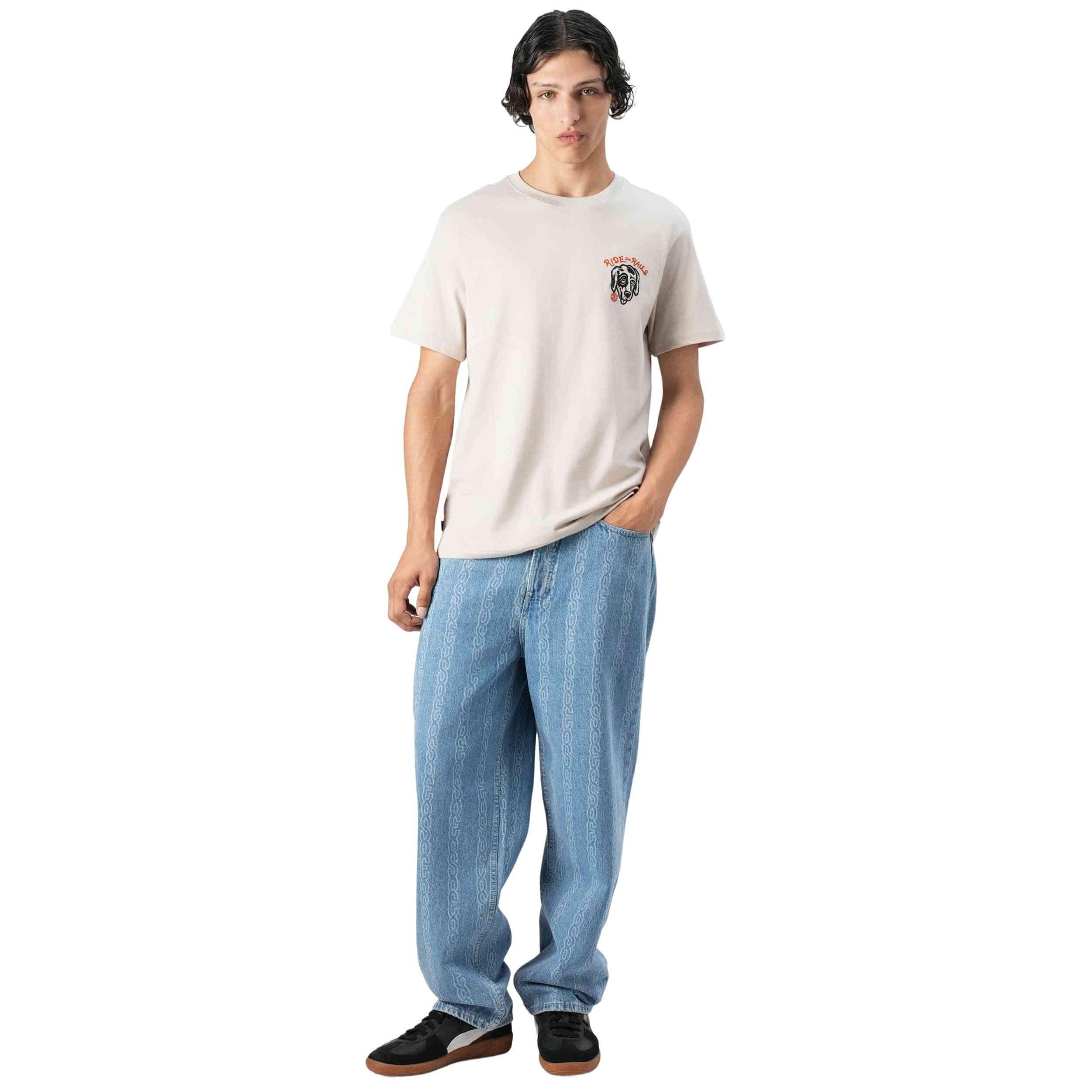 Camiseta de manga corta Element modelo ELYZT00582-TEG0 para hombre 3/5