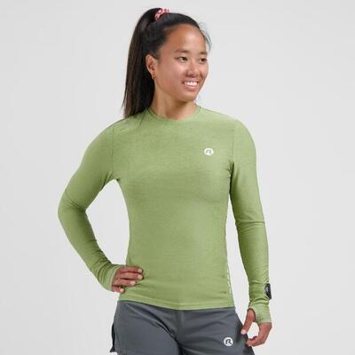 Maglia sportiva a maniche lunghe da donna