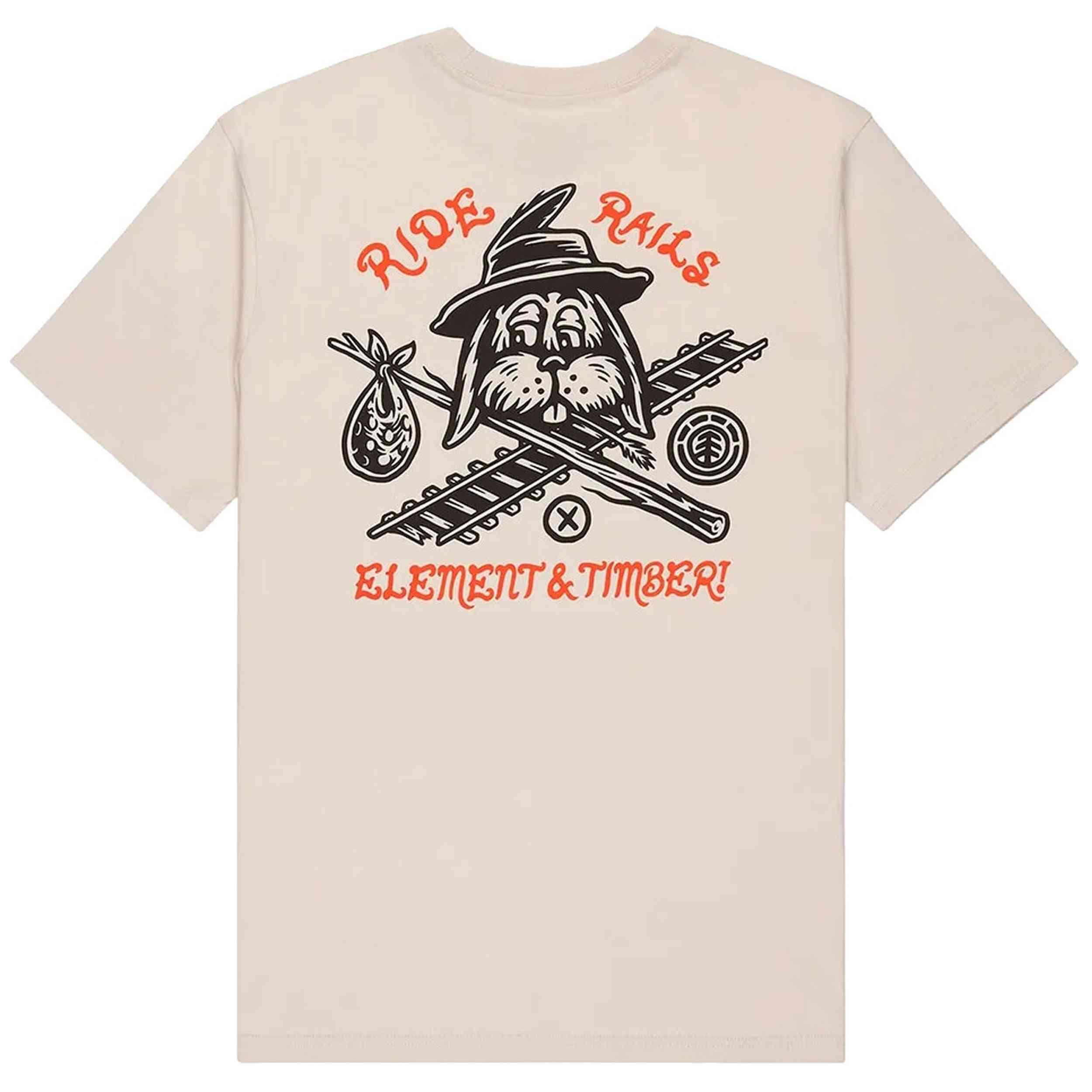 Camiseta de manga corta Element modelo ELYZT00582-TEG0 para hombre 1/5