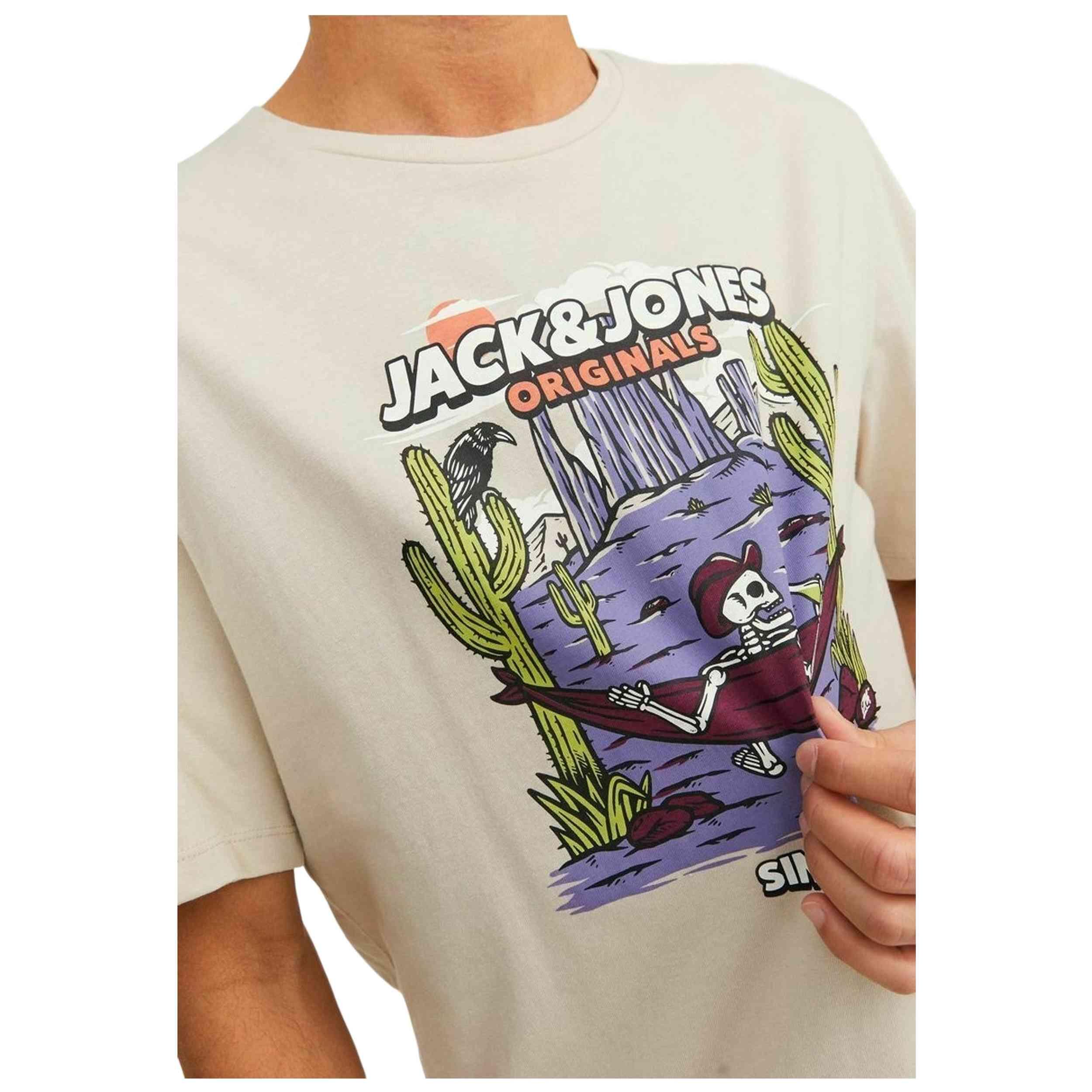Camiseta de manga corta Jack&jones modelo 12241950 para hombre 4/5