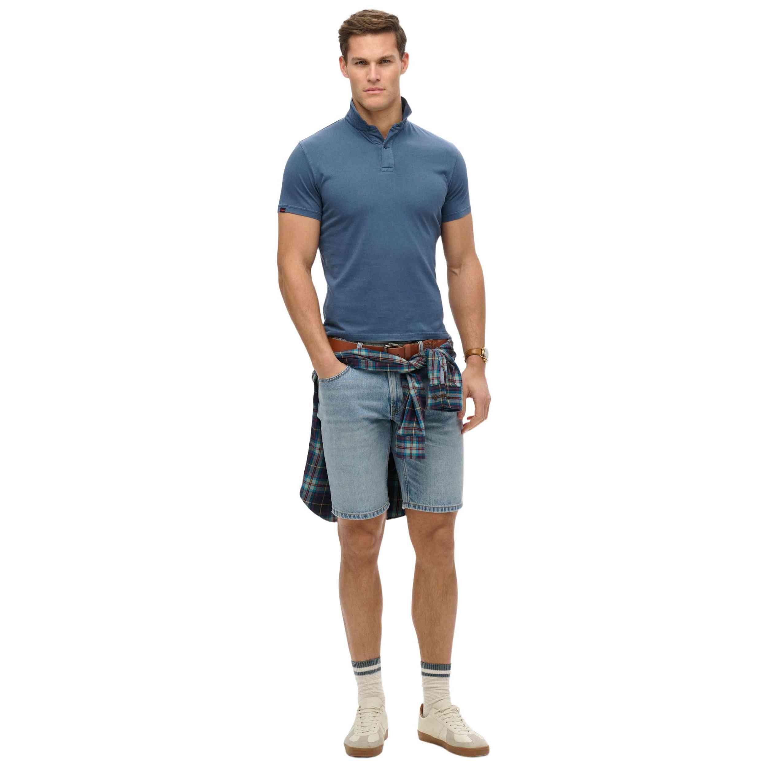 Polo a maniche corte Superdry modello M1110440A_JXC per uomini 2/4