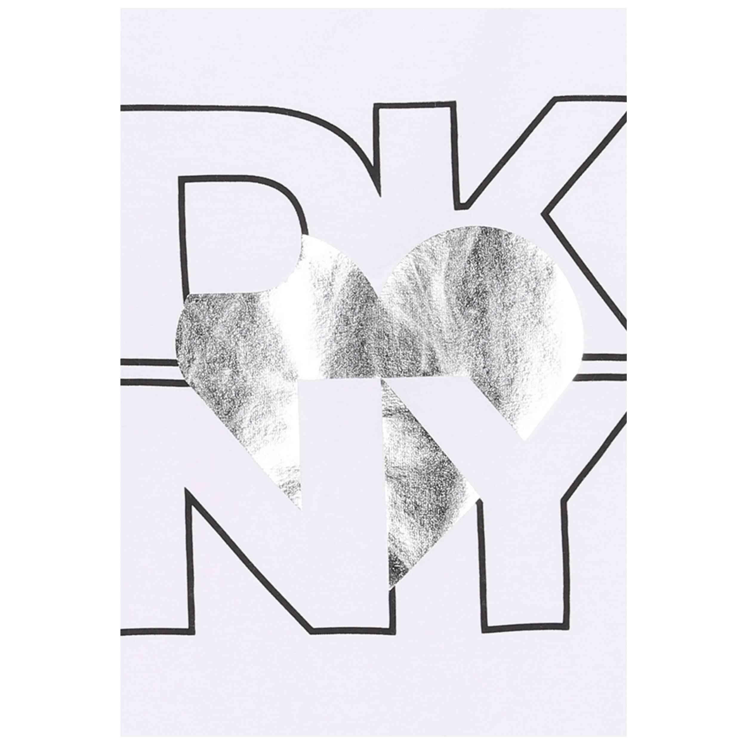 T-shirt Dkny modèle D62305_16 pour filles 3/3