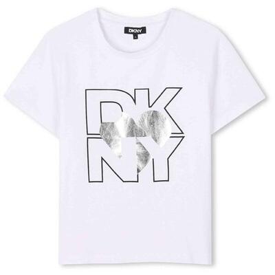 T-shirt met korte mouwen dkny model d62305_16 voor meisjes