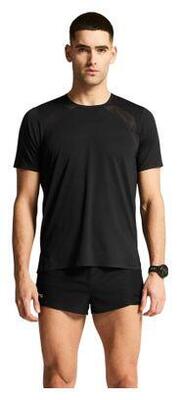 Craft race day t-shirt met korte mouwen, zwart, heren