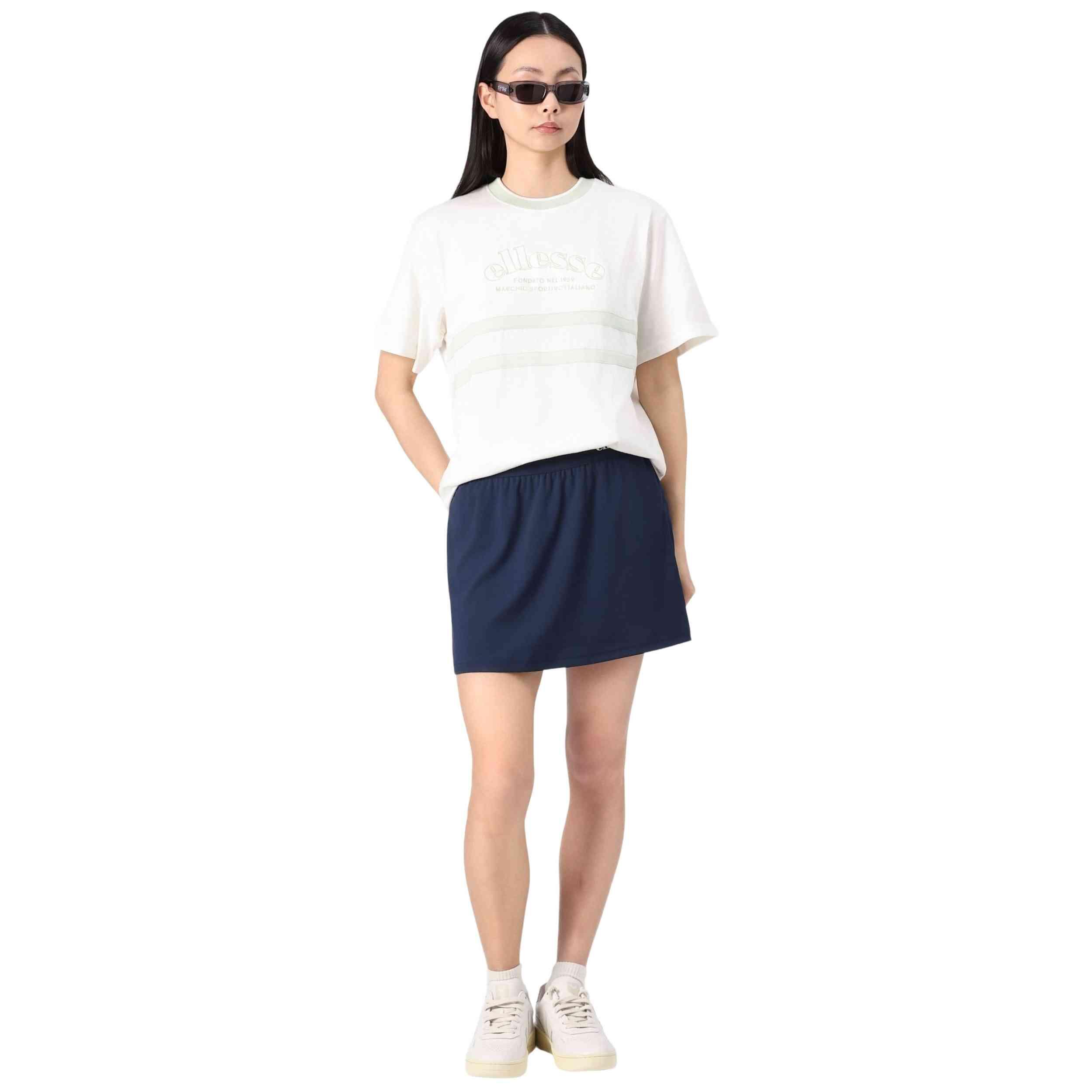 Kurzarmshirt Ellesse Modell SGA22507-GRN für frauen 3/5