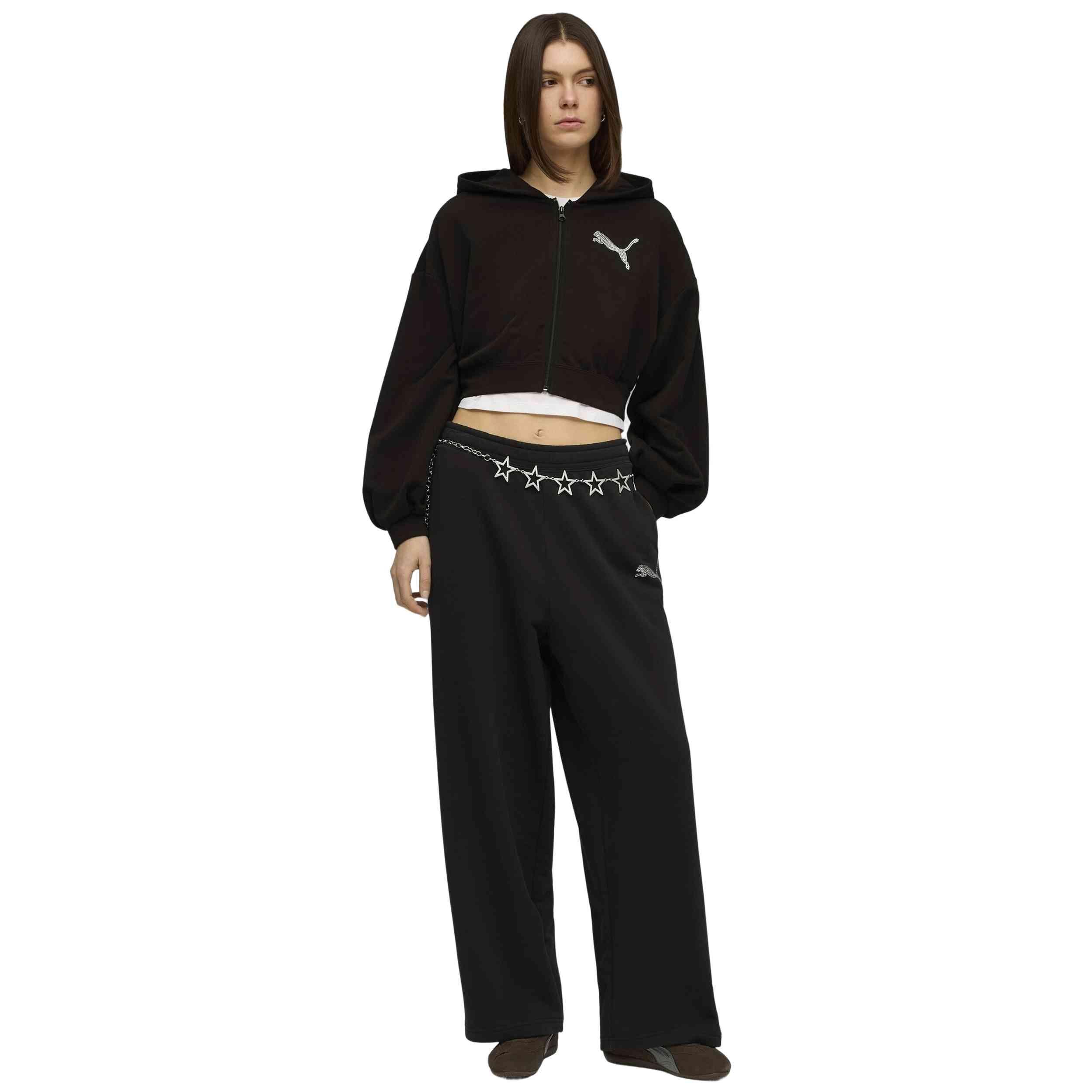 Calças de fato de treino Puma modelo 634567-01 para mulheres 3/5