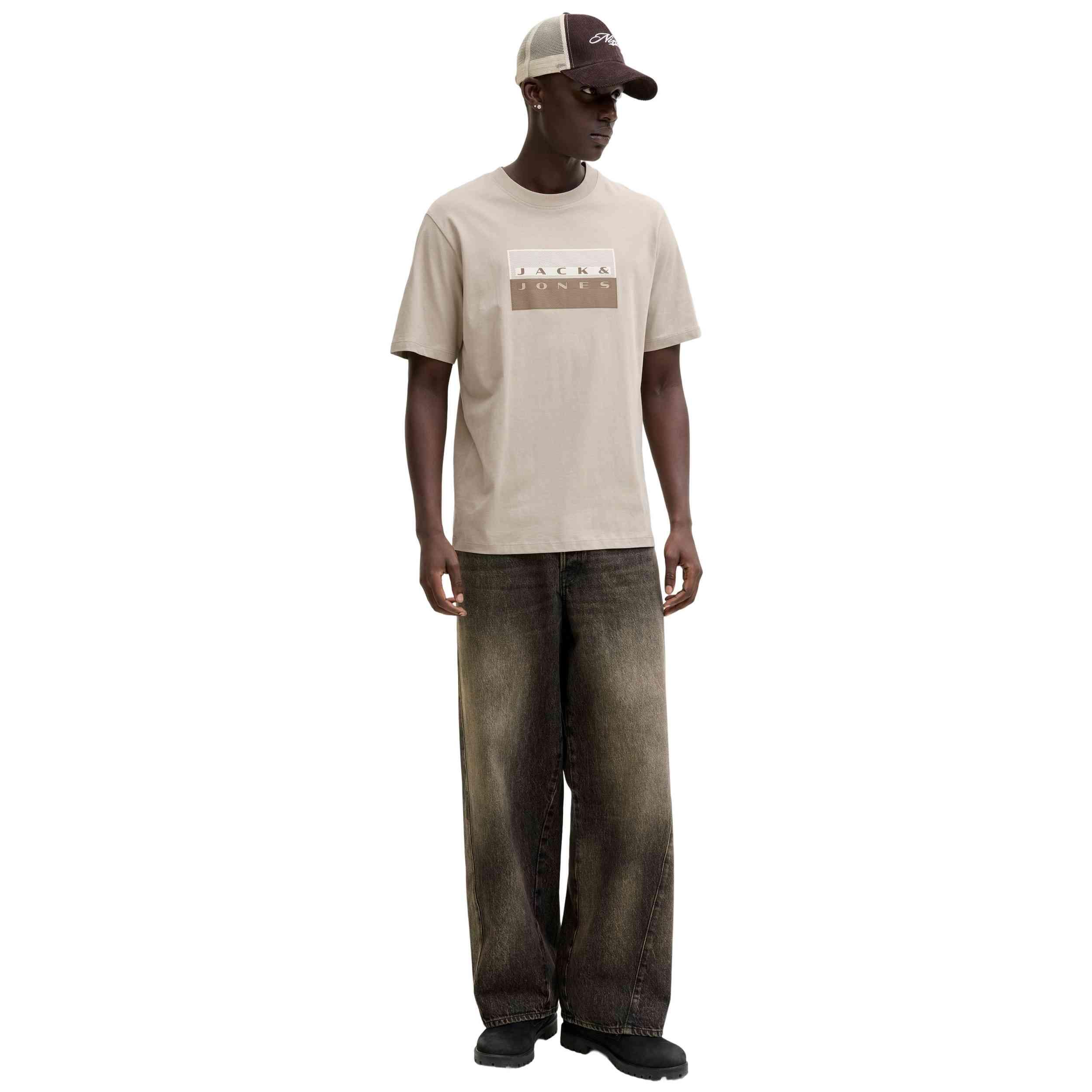 T-shirt Jack&jones modèle 12289663-WHITE pour homme 3/5