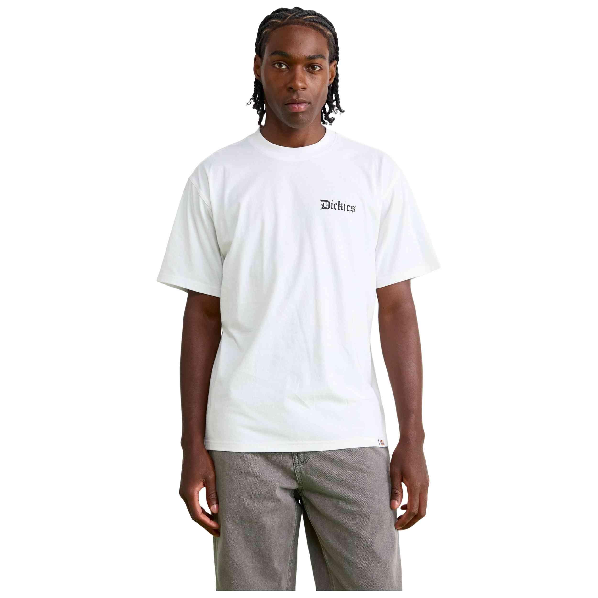 T-shirt Dickies modelo DK0A87QX0WH1-2FW5 para homem 4/5