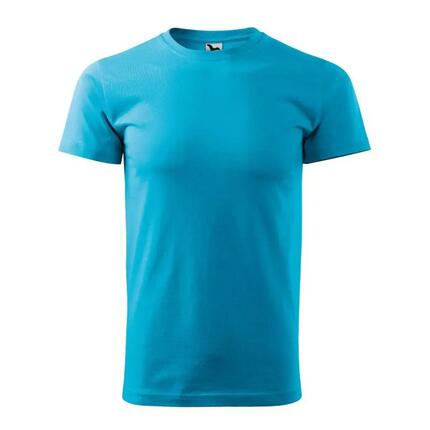 Tshirt BASIC Homme (Turquoise Vif)