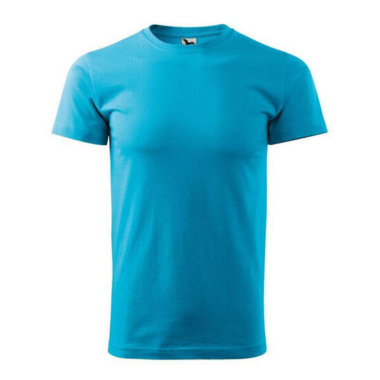 Tshirt BASIC Homme (Turquoise Vif)