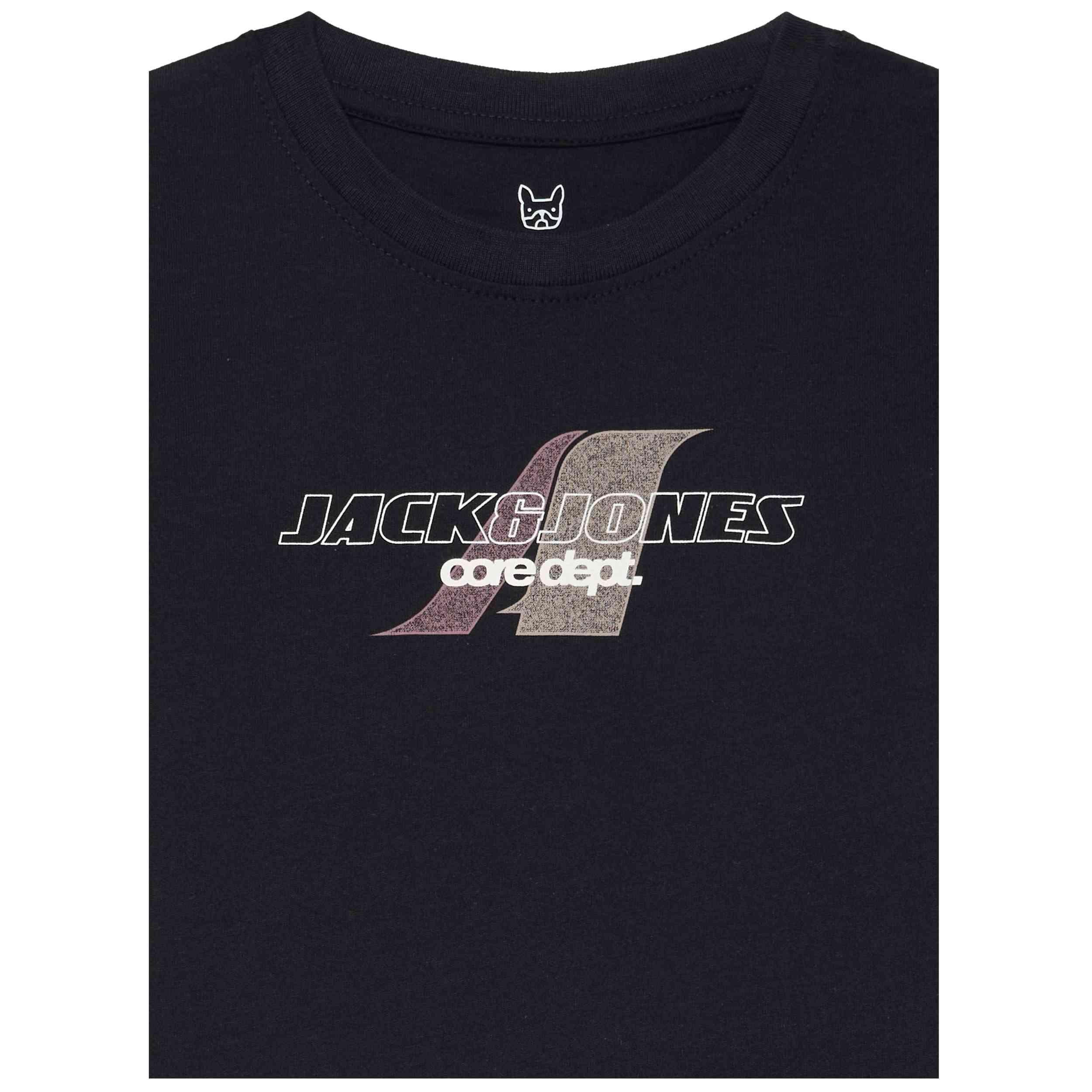 T-shirt Jack&jones modèle 12285168-BLACK pour enfants 3/3