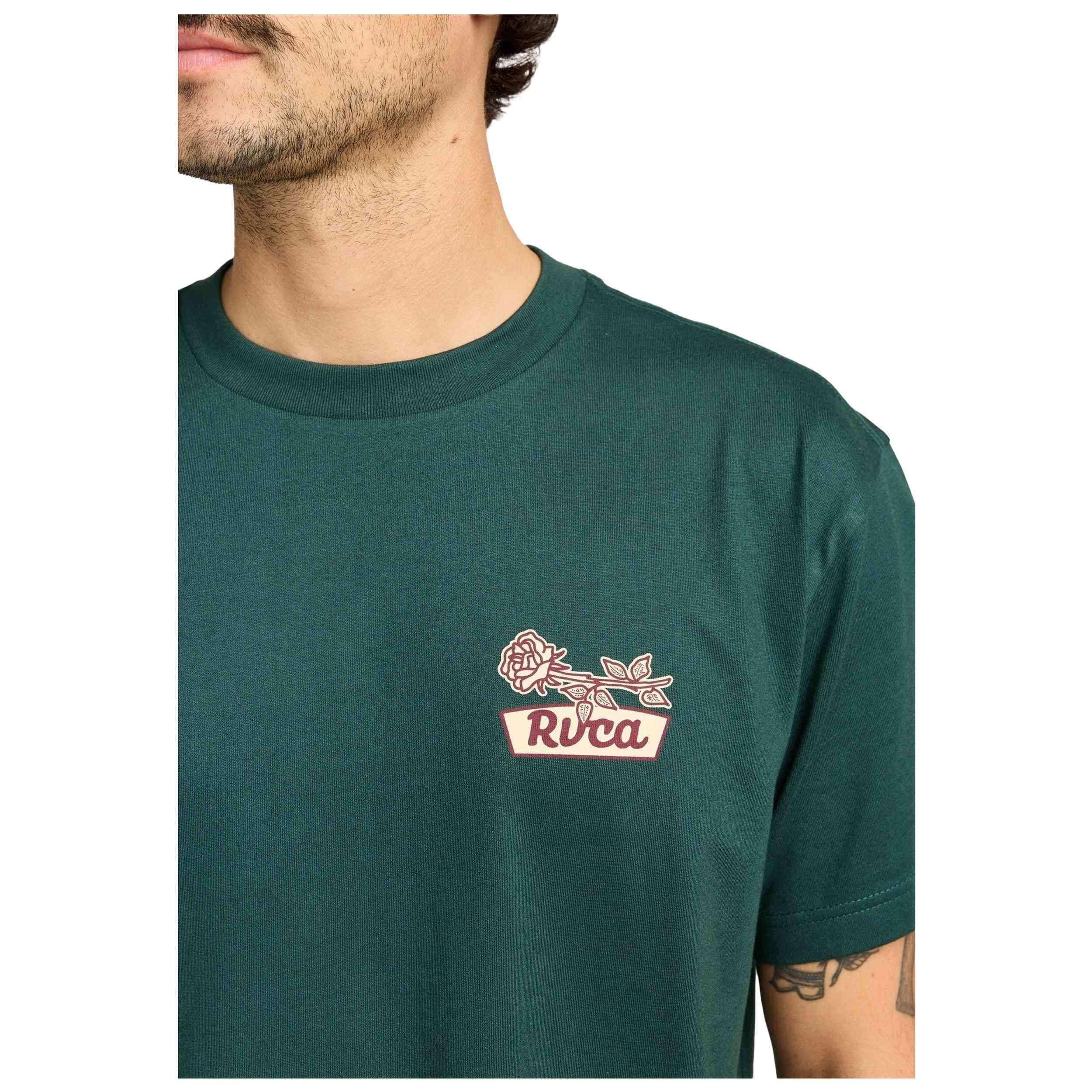 T-shirt Rvca modelo EVYZT00295-DGN para homem 5/5