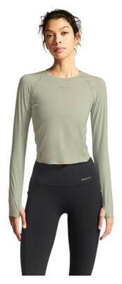 Craft hypervent langemouwen shirt grijs dames