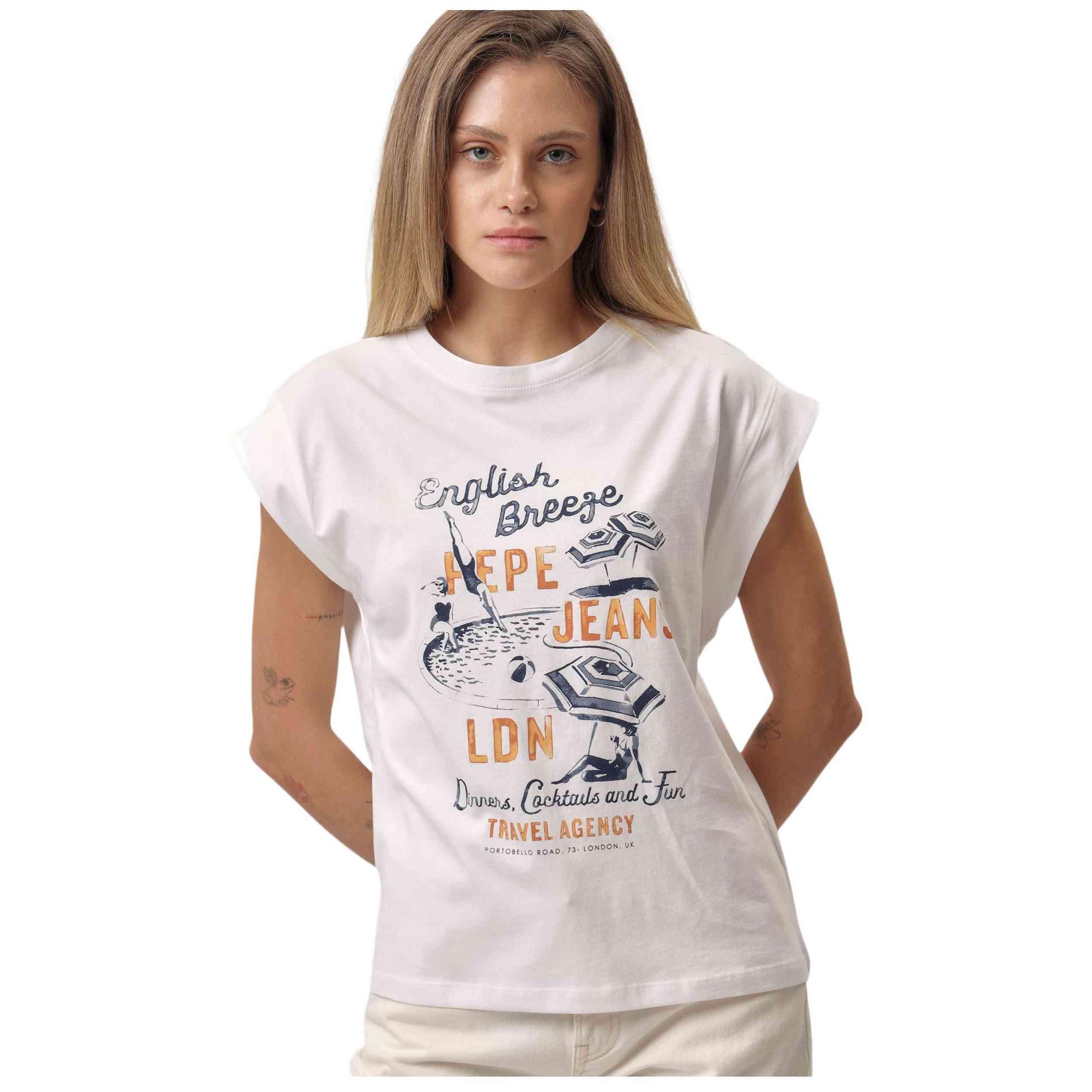 Canottiera Pepe jeans modello PL506029-800 per donne 4/4
