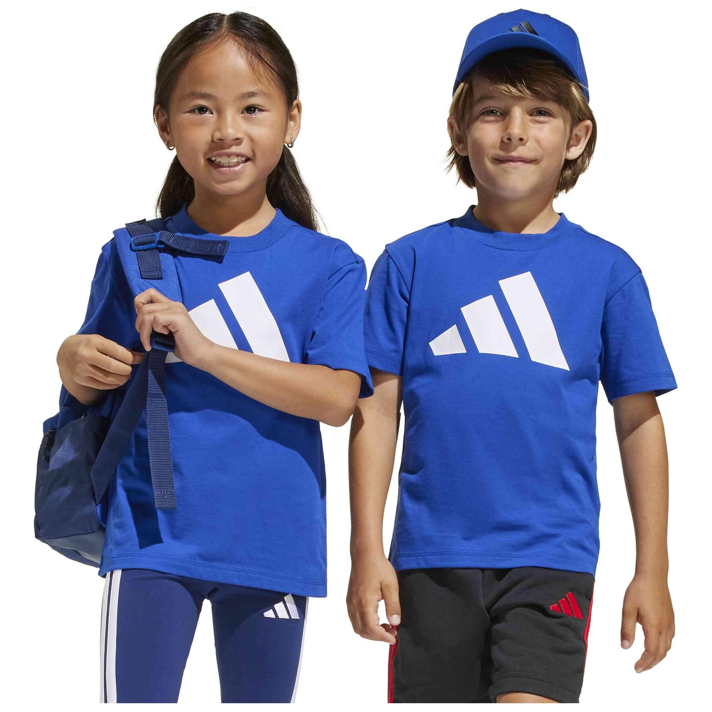 Maglia a maniche corte Adidas modello JC9717 per unisex ragazzi 2/5
