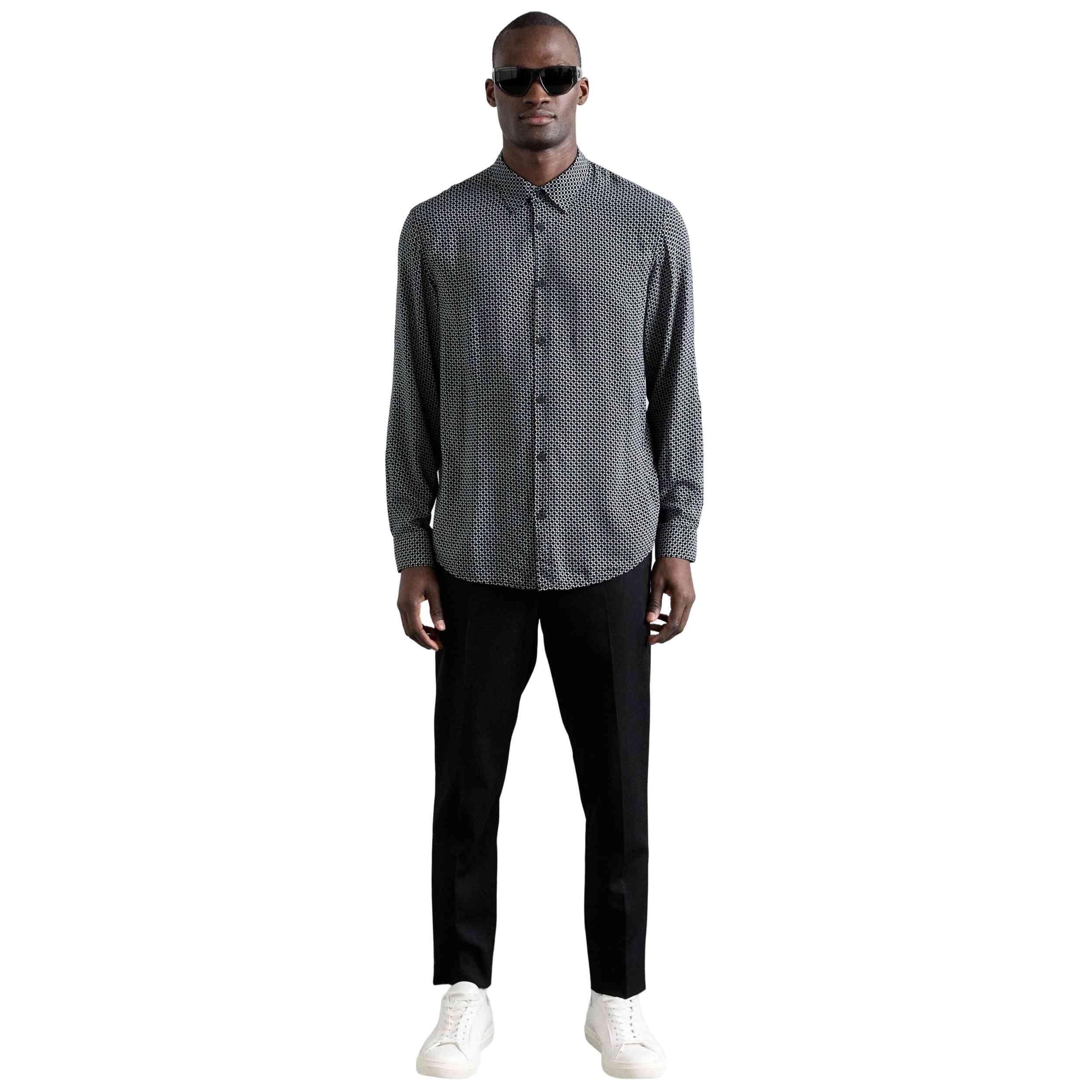 Polo de manga corta Armani exchange modelo 040803200003 para hombre 3/5