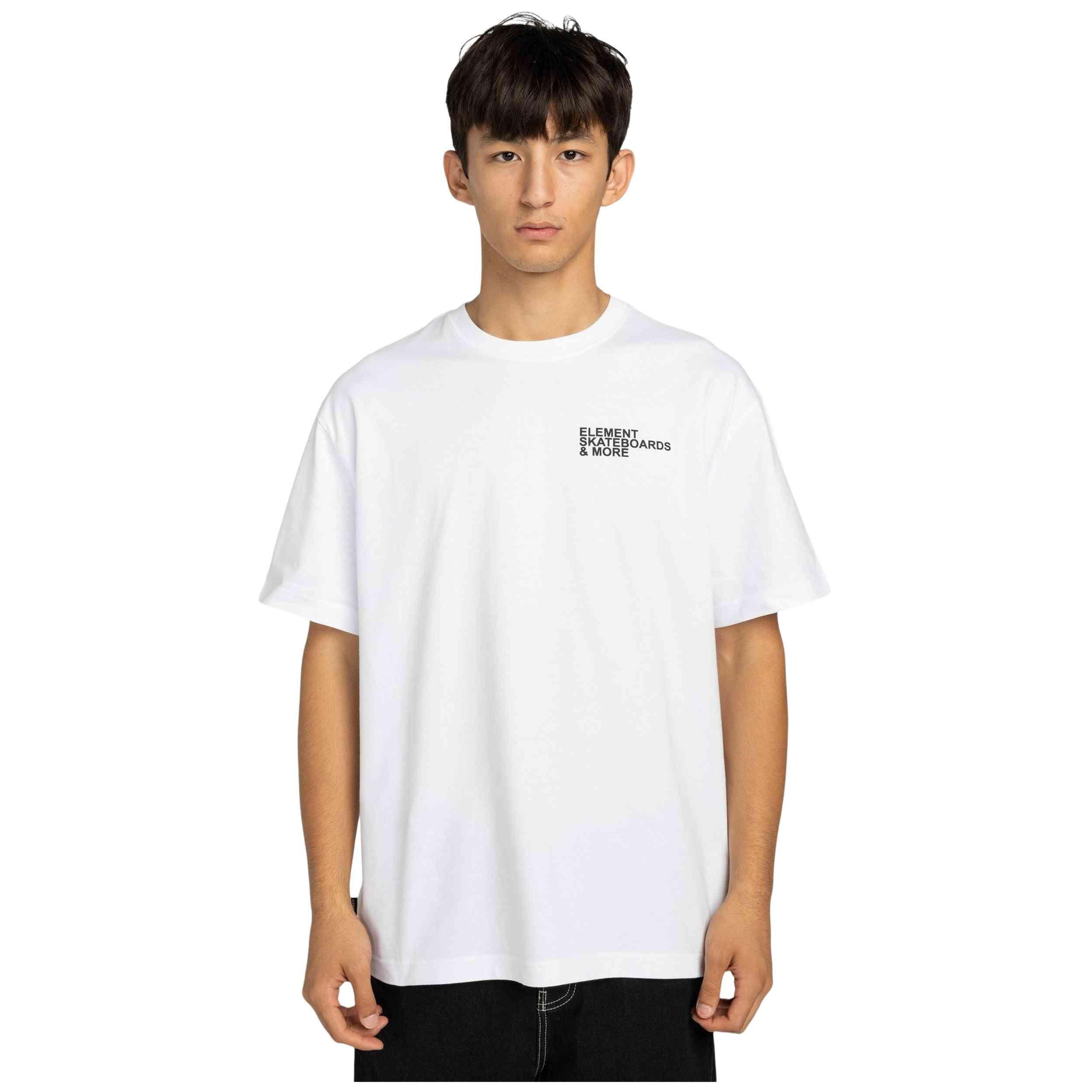 Camiseta de manga corta Element modelo ELYZT00561-WBB0 para hombre 3/5