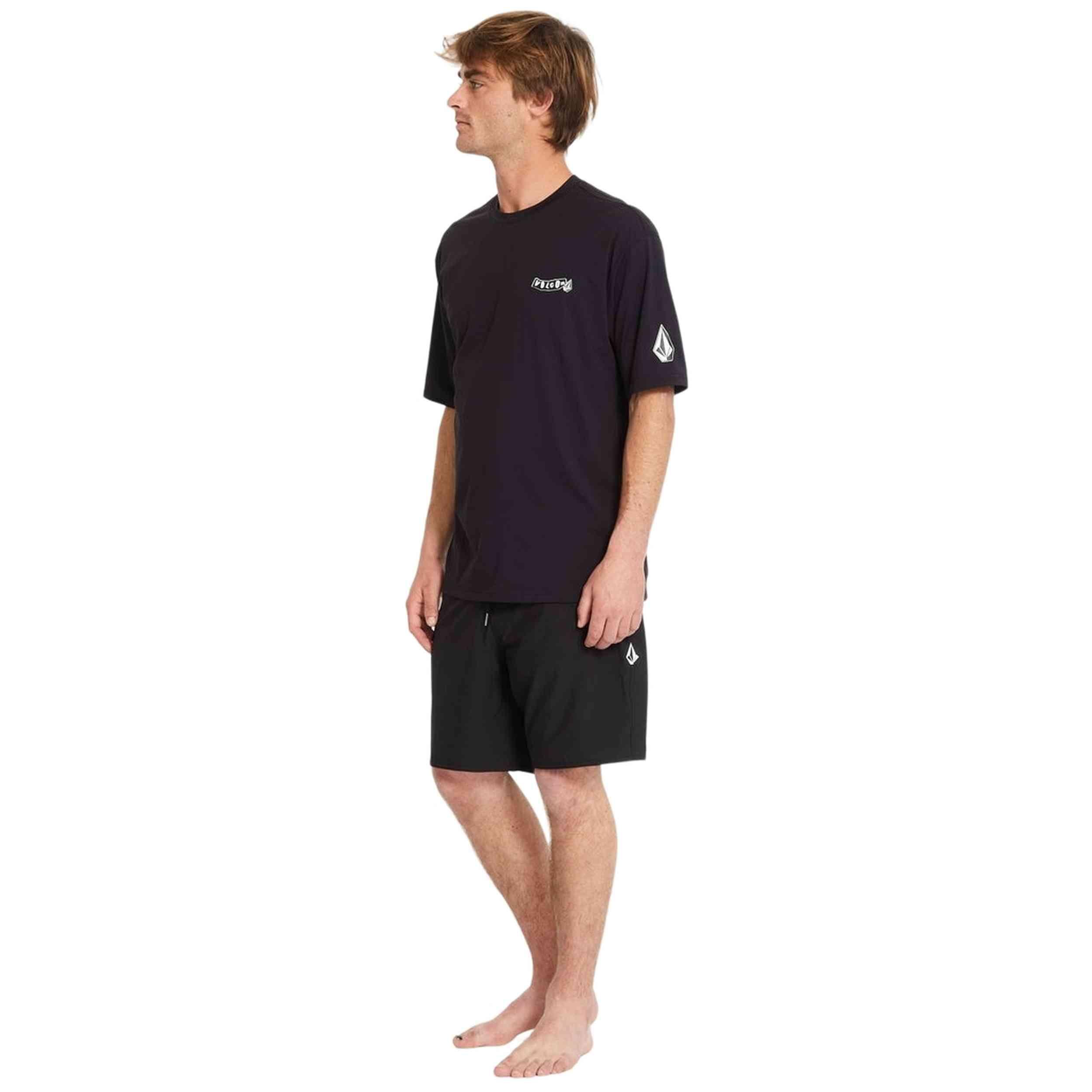 Camiseta de manga corta Volcom modelo A9112605-BLK para hombre 5/5