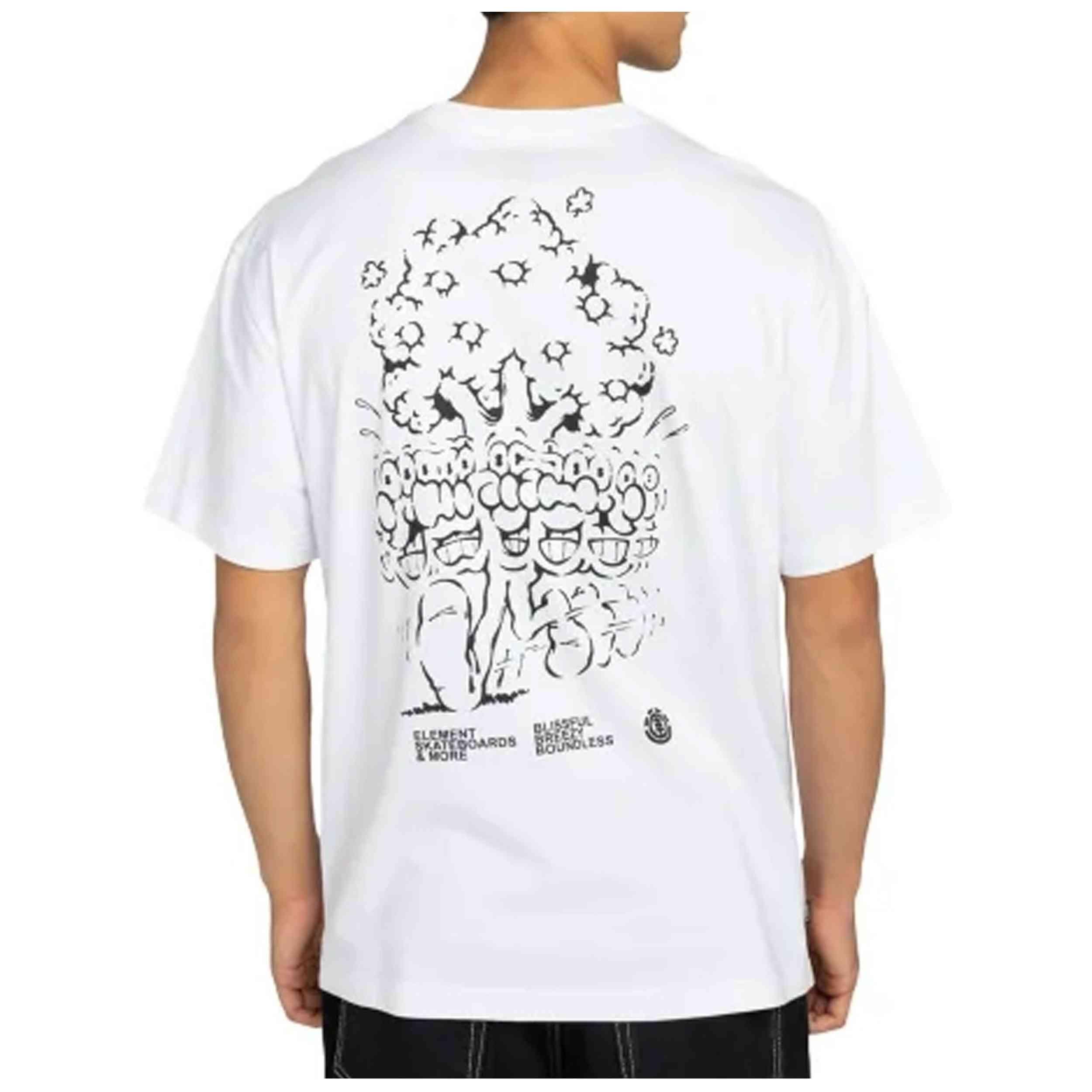 Camiseta de manga corta Element modelo ELYZT00561-WBB0 para hombre 1/5