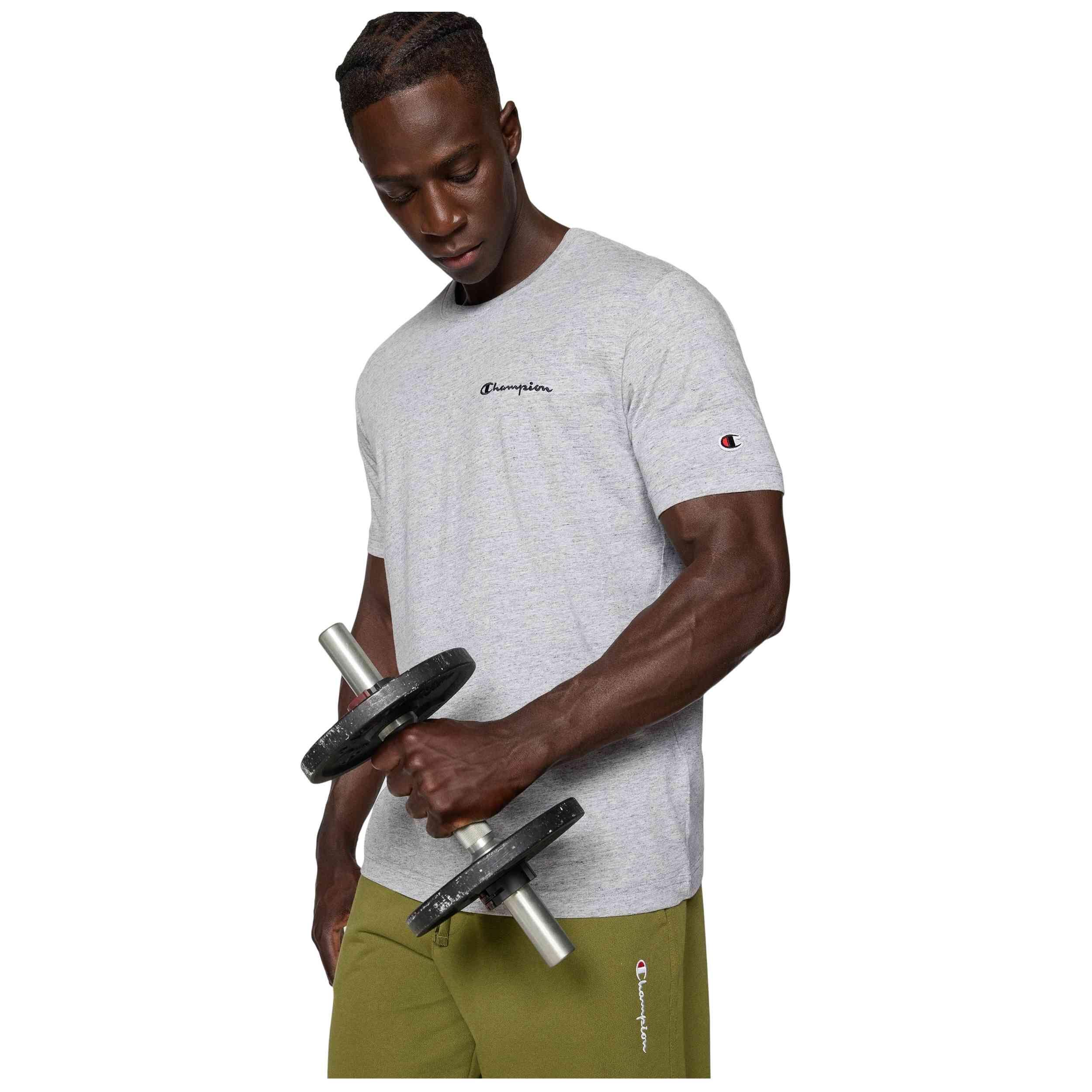 T-shirt met korte mouwen Champion model 221798-EM021 voor mannen 5/7