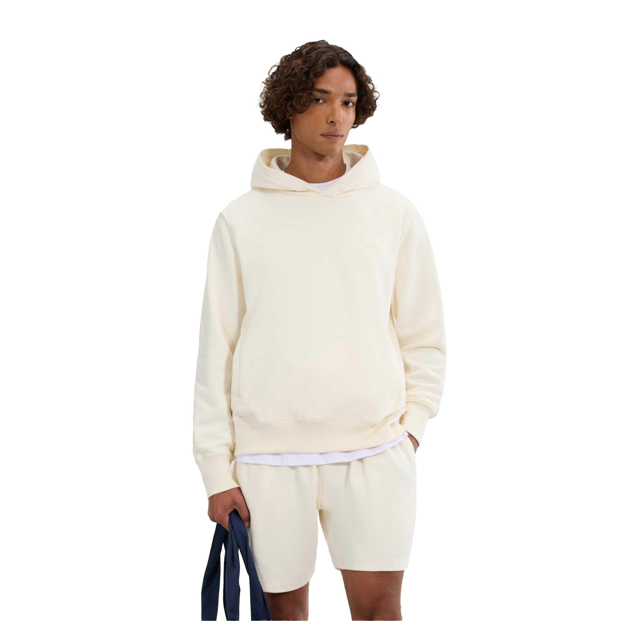 Sweat À Capuche MADONE Homme (Blanc Cassé) 3/4