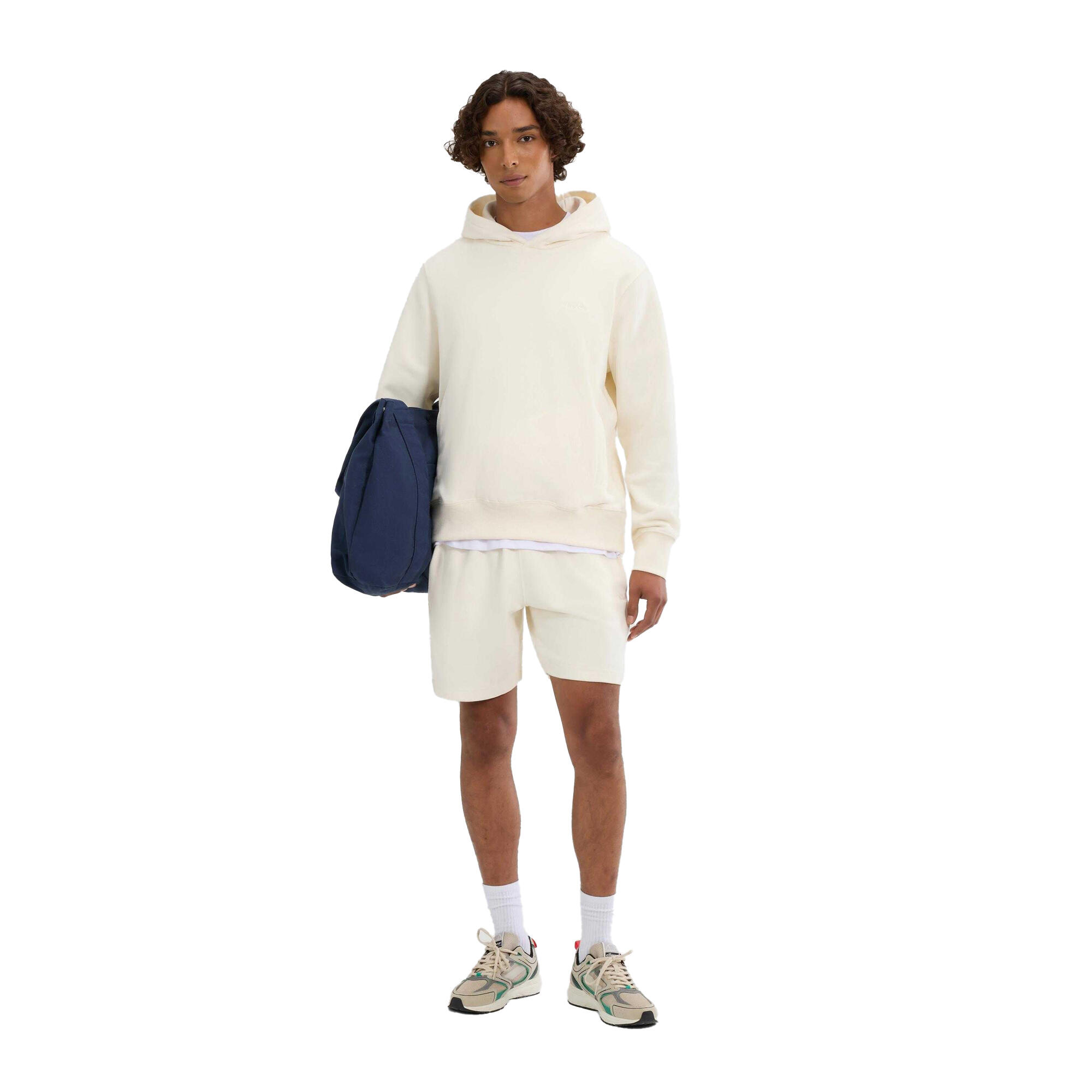 Sweat À Capuche MADONE Homme (Blanc Cassé) 4/4