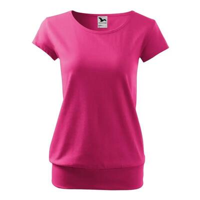 Dames stad tshirt (roze)