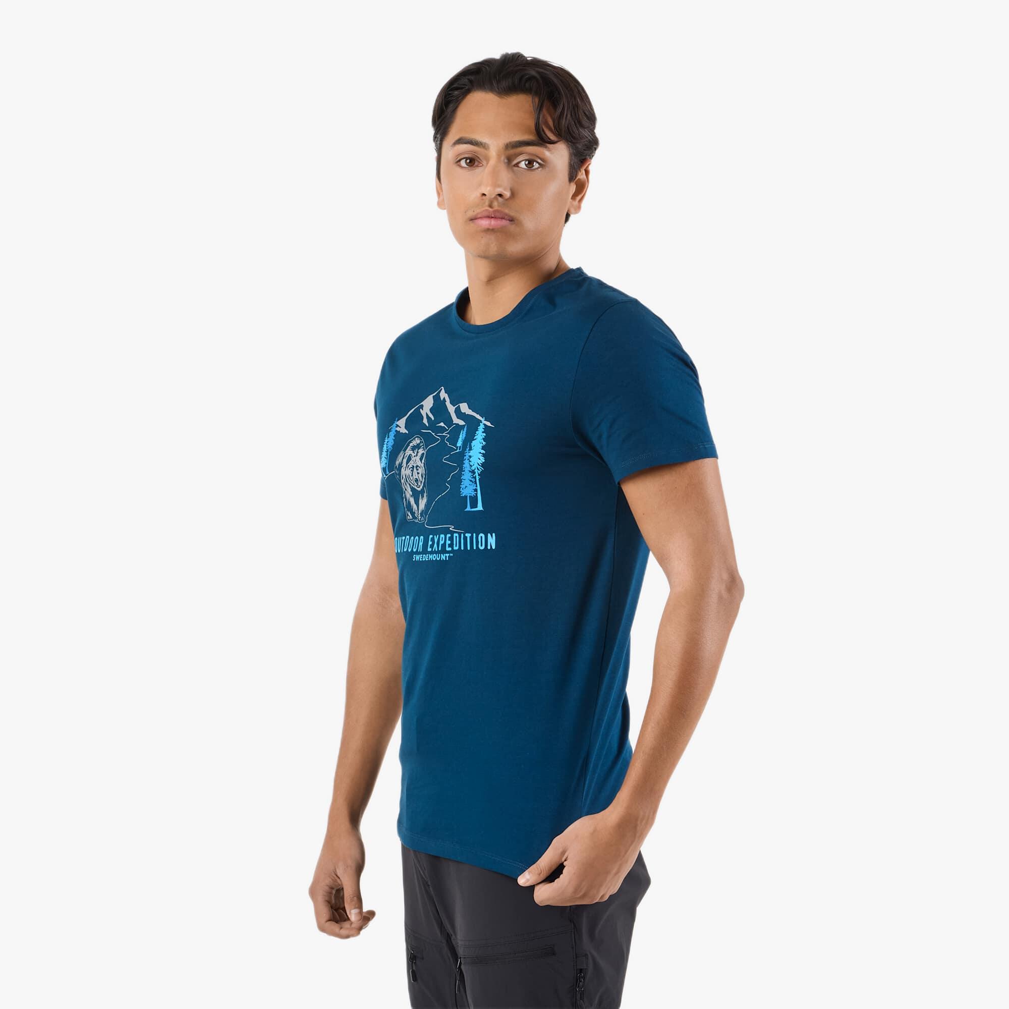 Heren sport korte_mouw_t_shirt Forest Tee 4/6