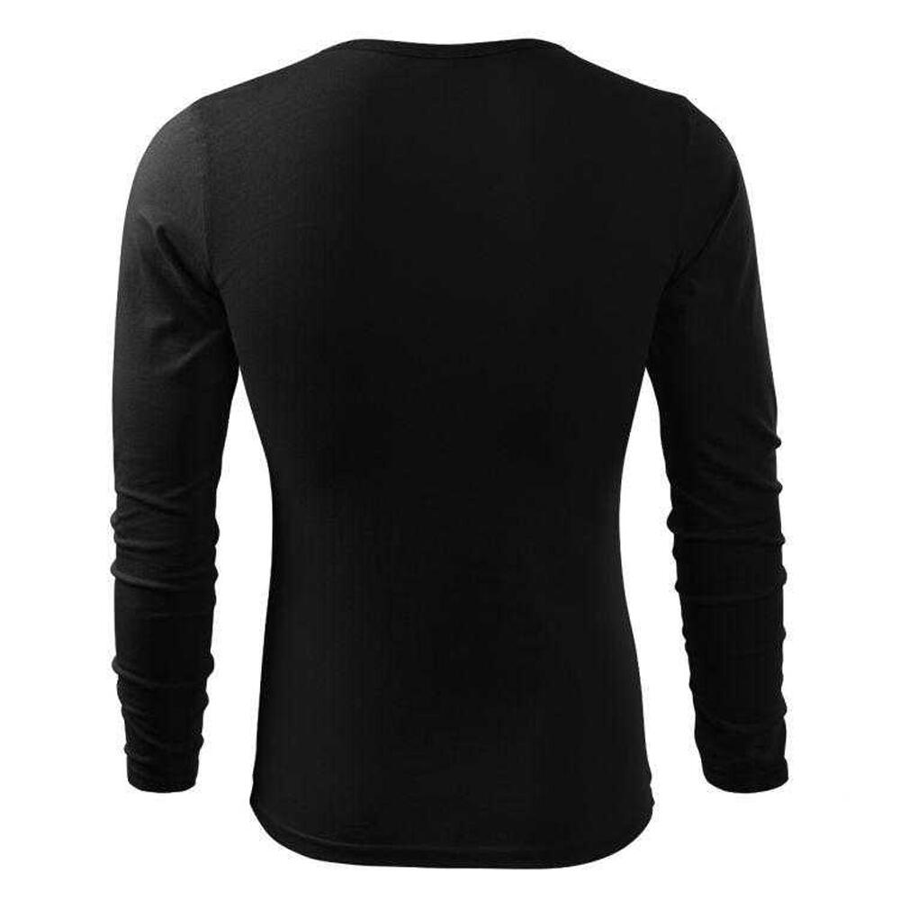 Maglietta Manica Lunga Uomo Adler Nero 2/5