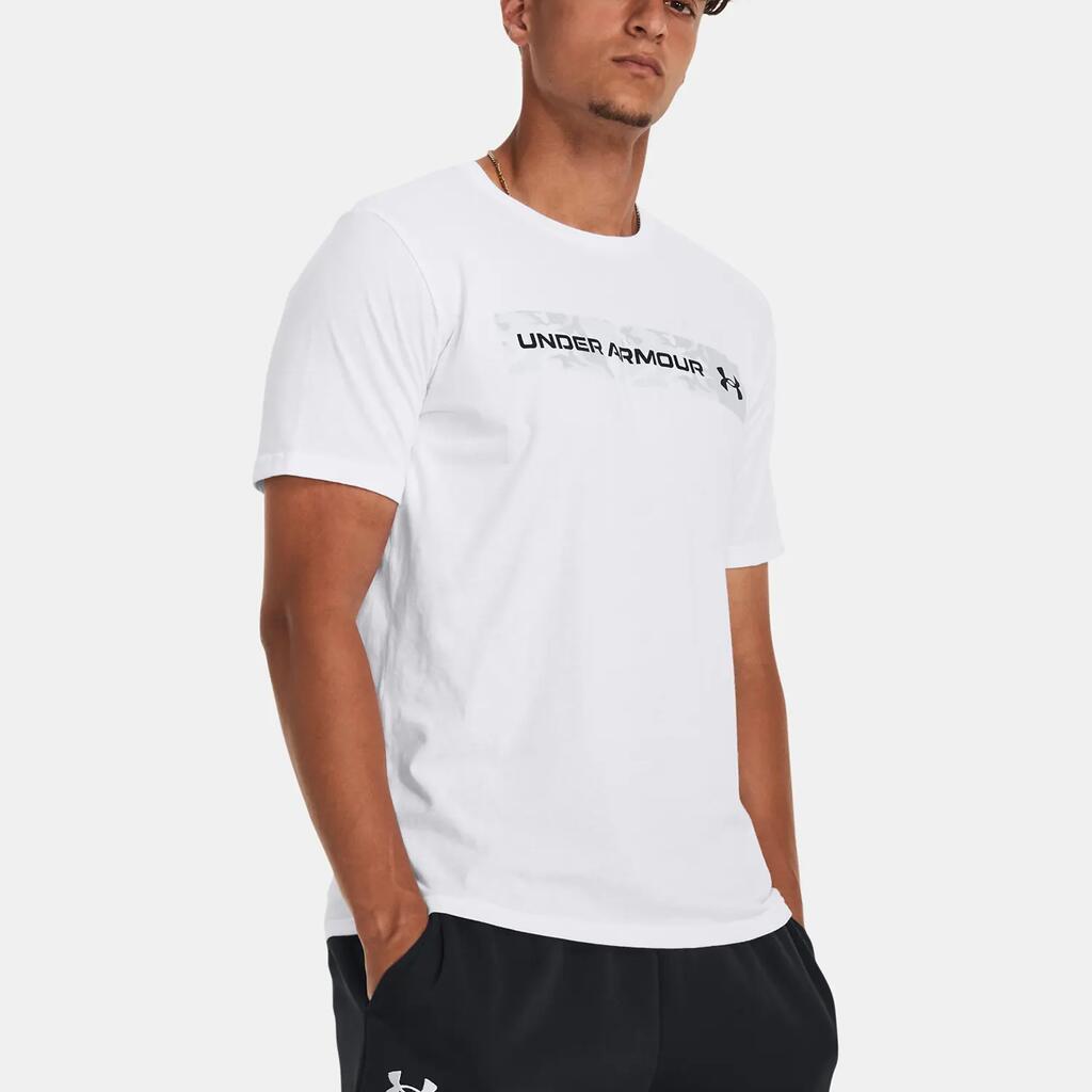 Koszulka męska Under Armour CAMO CHEST STRIPE SS