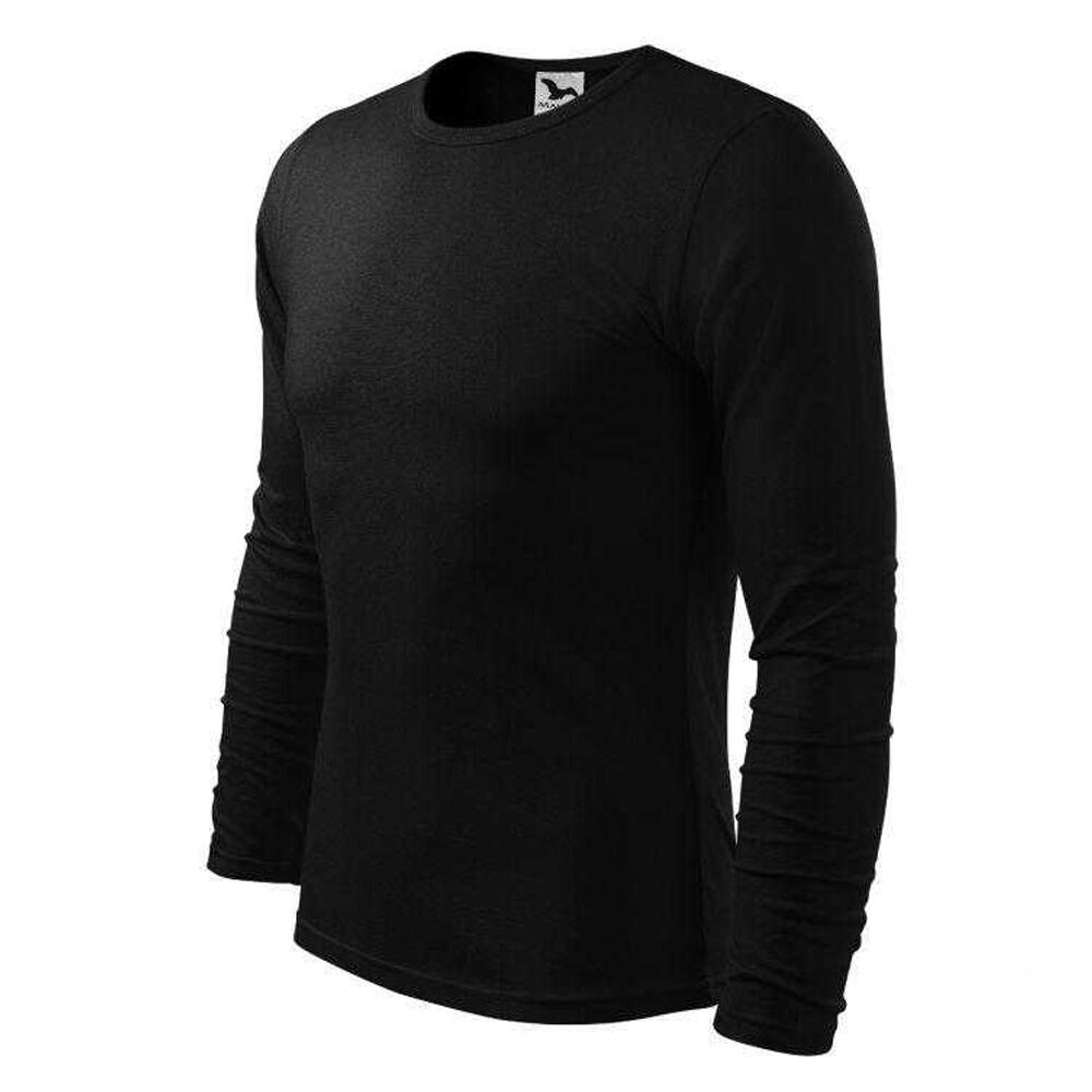 Maglietta Manica Lunga Uomo Adler Nero 4/5