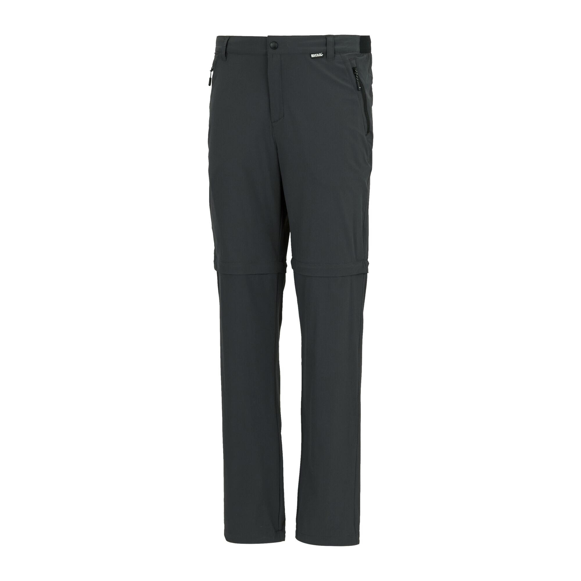 Pantalon À Poches De Voyage Homme (Gris Clair) 3/5