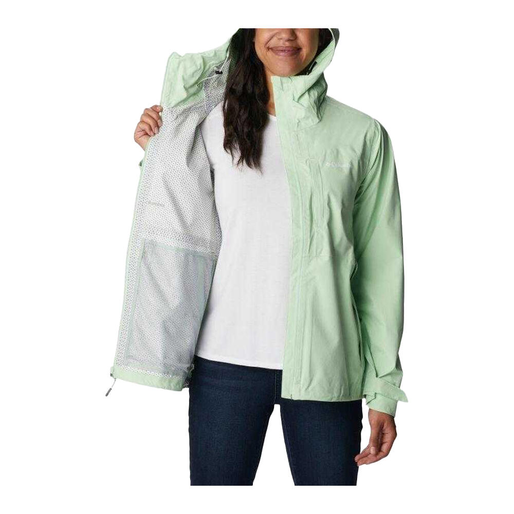 Casaco AmpliDry impermeável para senhora e mulher (Verde) 4/7
