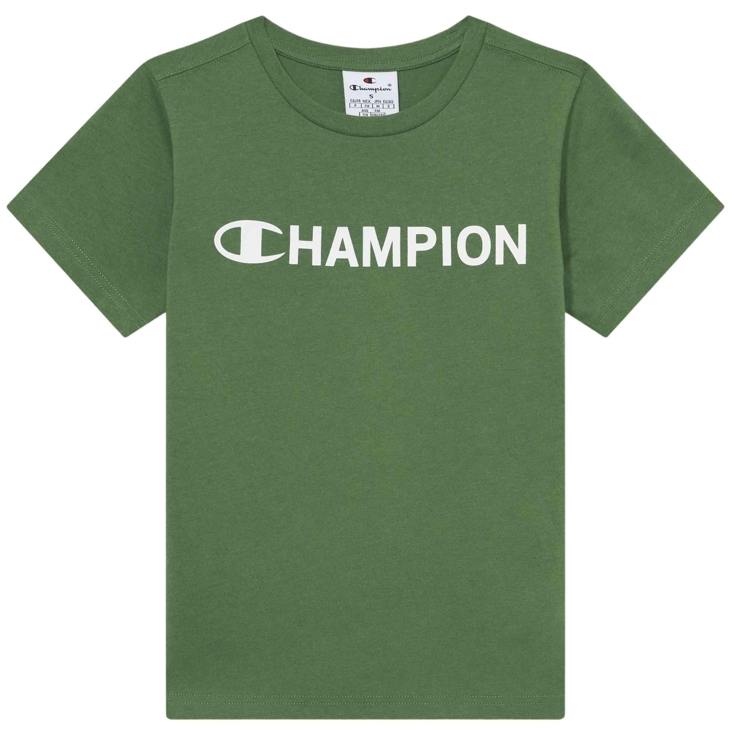 T-shirt Champion modèle 307259-GS149 pour enfants 4/5