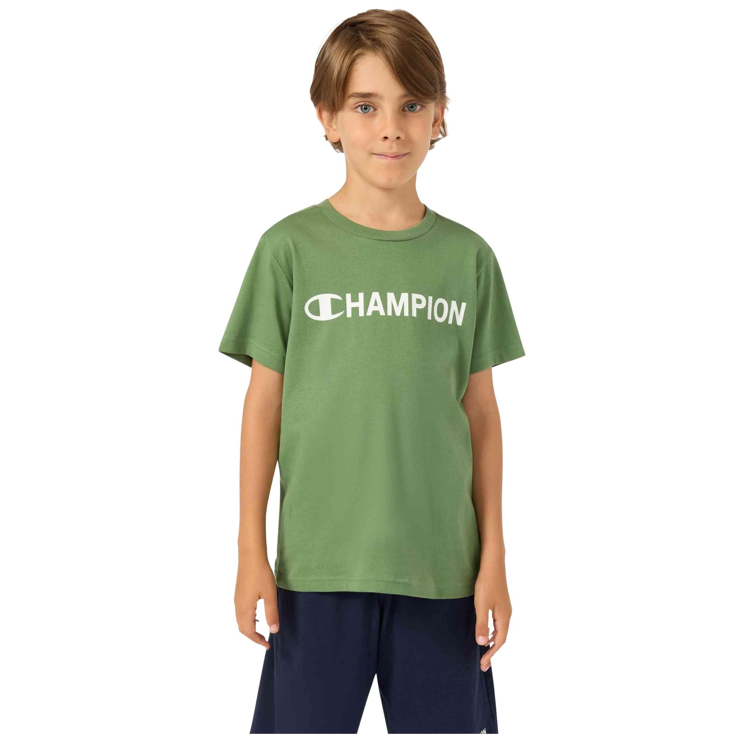 T-shirt Champion modèle 307259-GS149 pour enfants 1/5