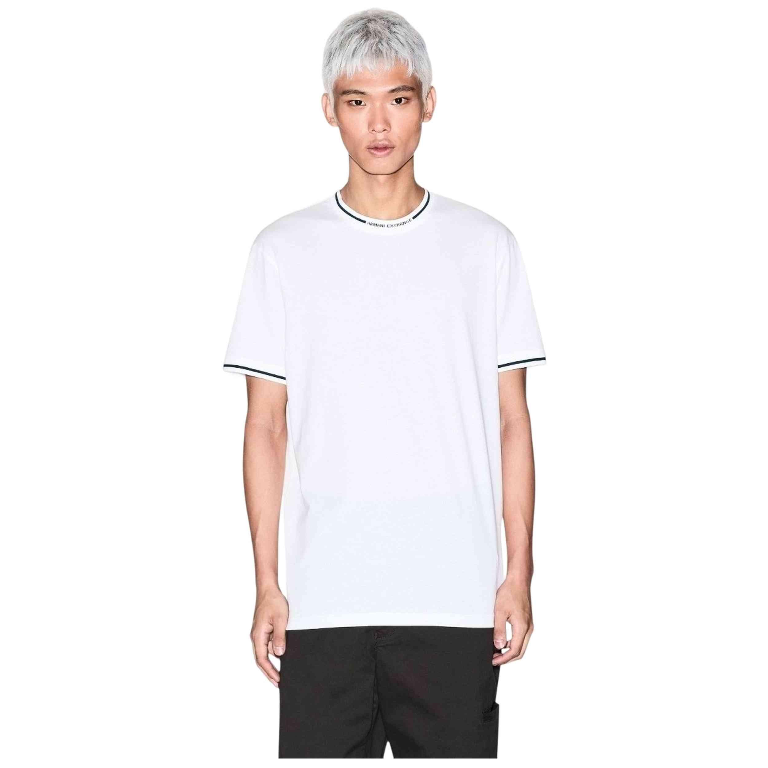 Armani Exchange T-Shirt Modelo 040303100007 Para Homem Branco da Decathlon