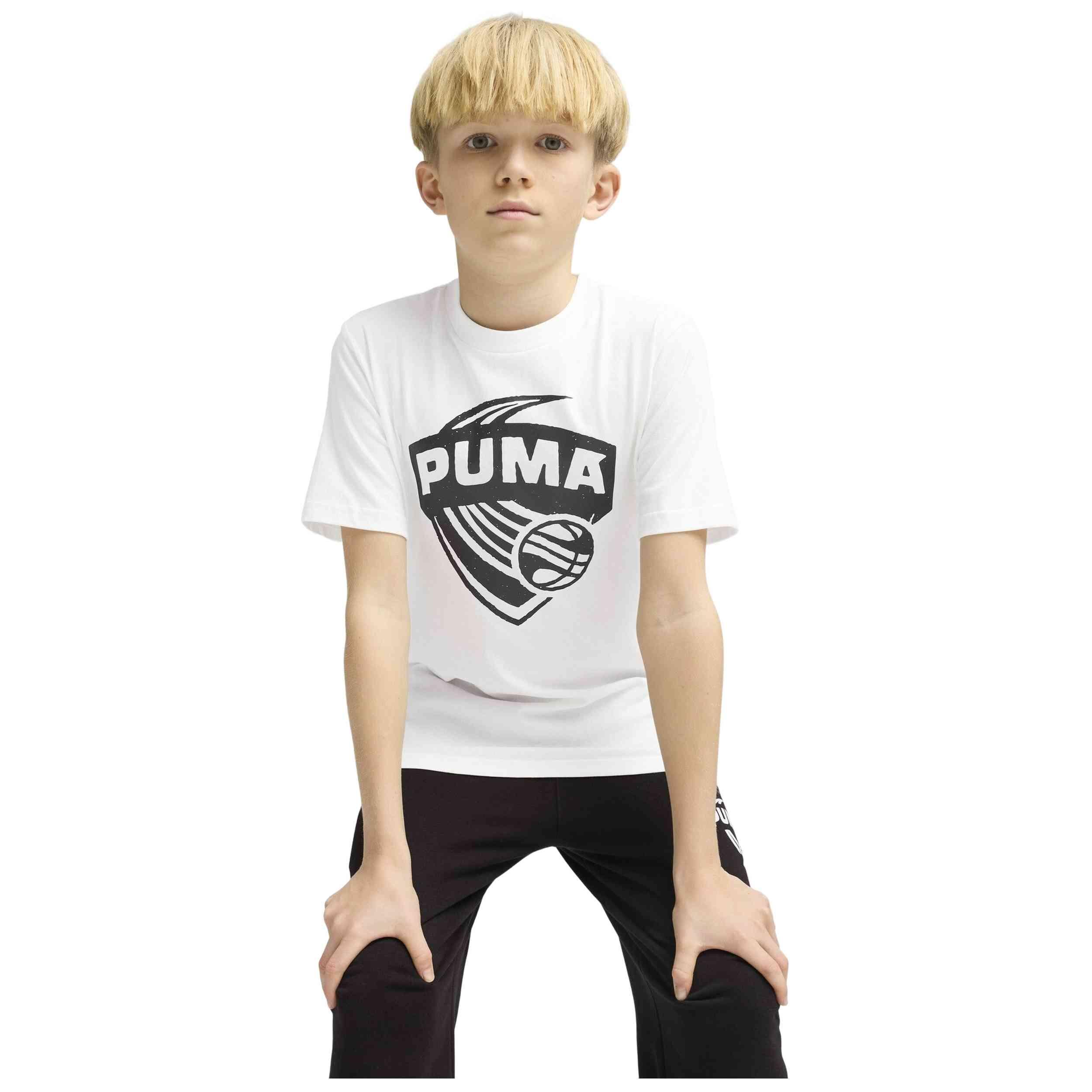T-shirt Puma modèle 077-50520043585875 pour enfants 4/5