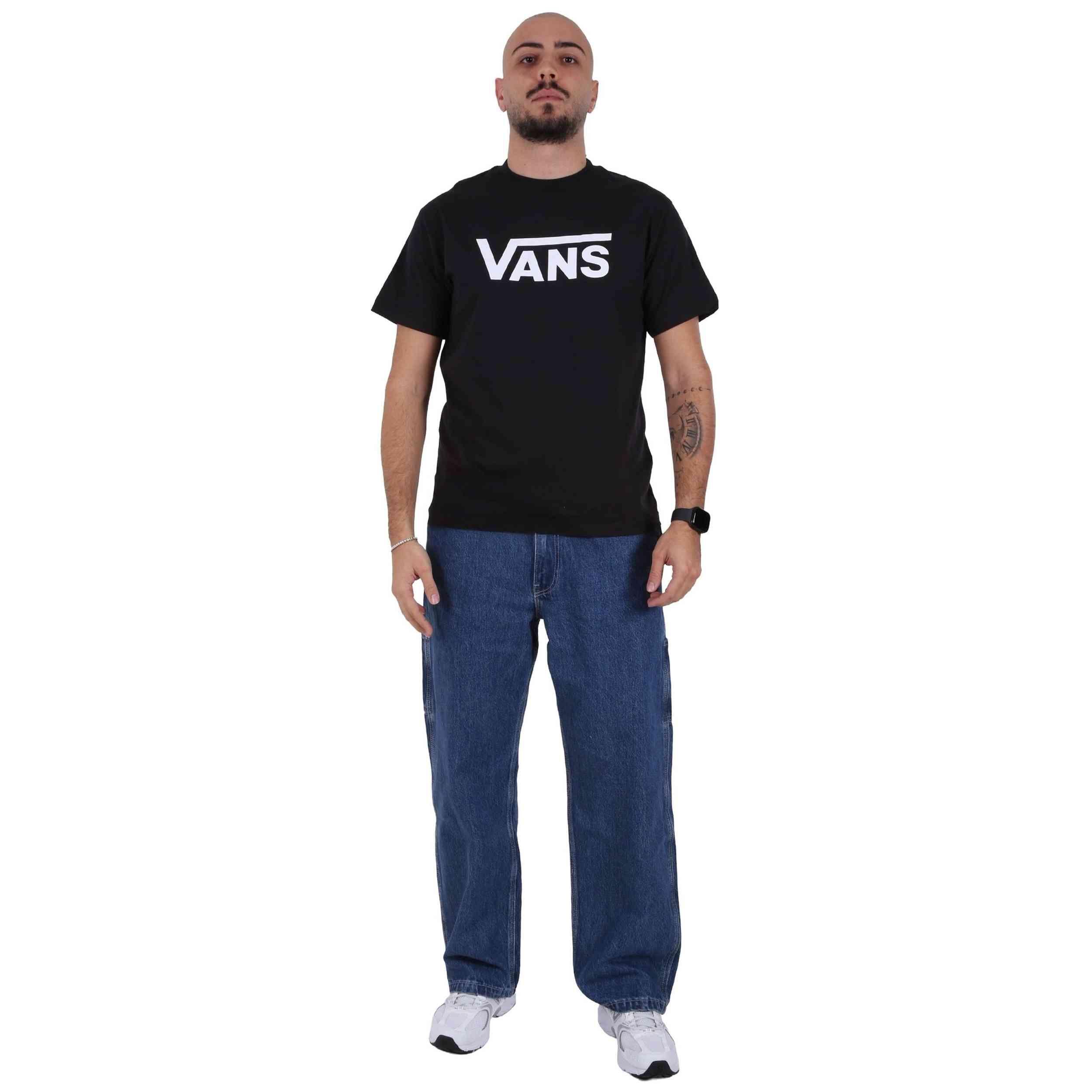 Kurzarmshirt Vans Modell VN000RA1BLK für männer 4/5