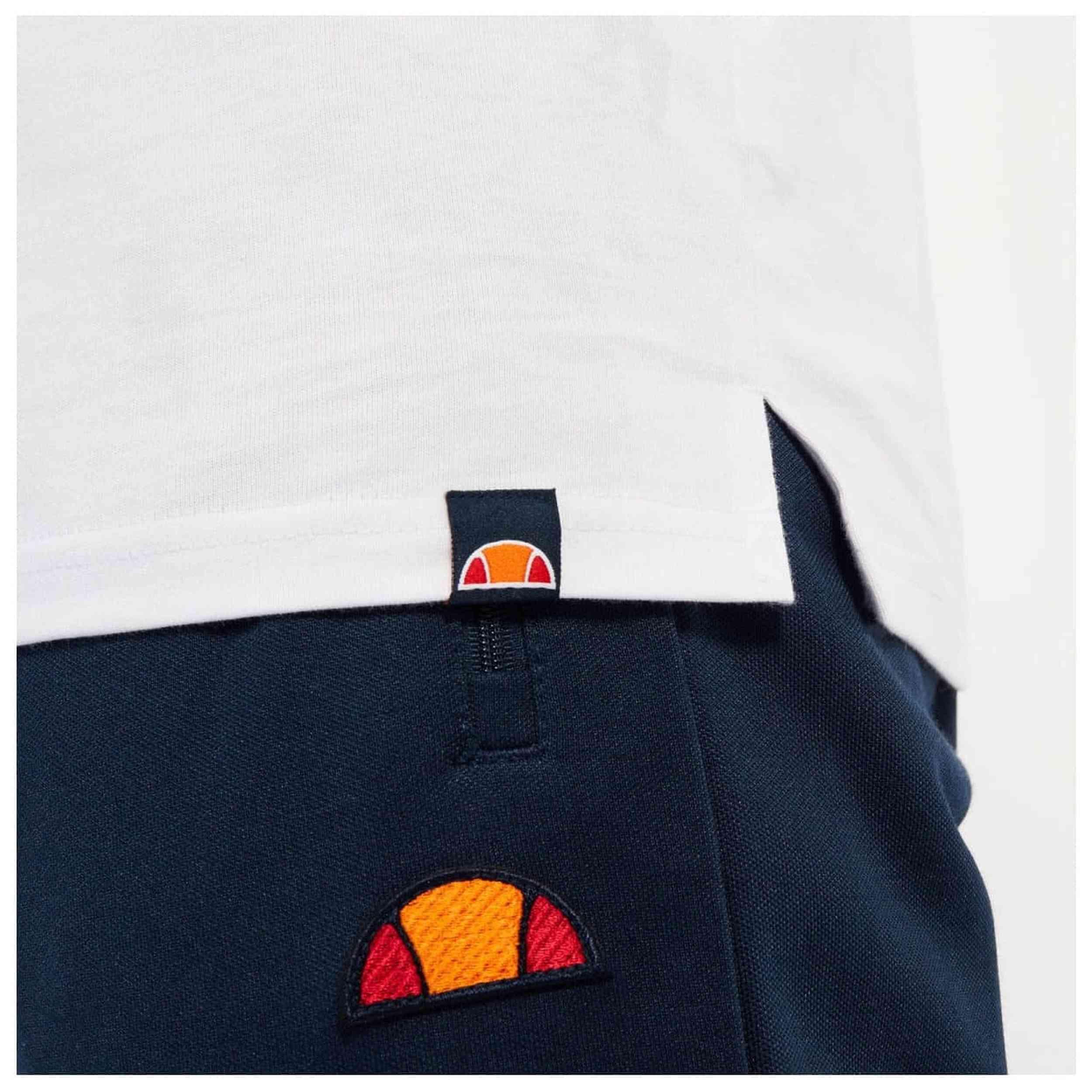 Polo a maniche corte Ellesse modello SHR1004-WHT per uomini 3/4